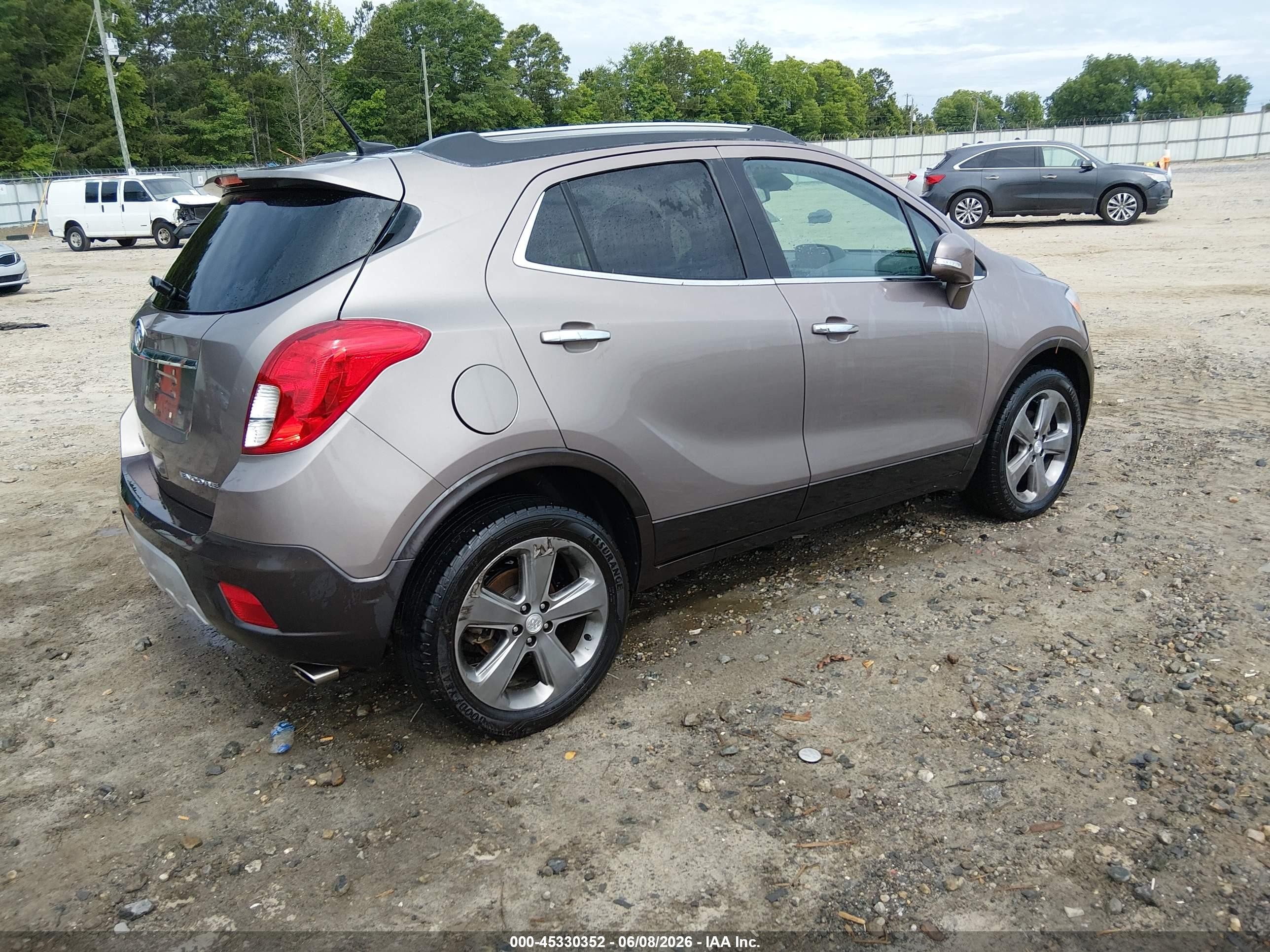 2014 Buick Encore   Brown vin: KL4CJASB3EB765689
