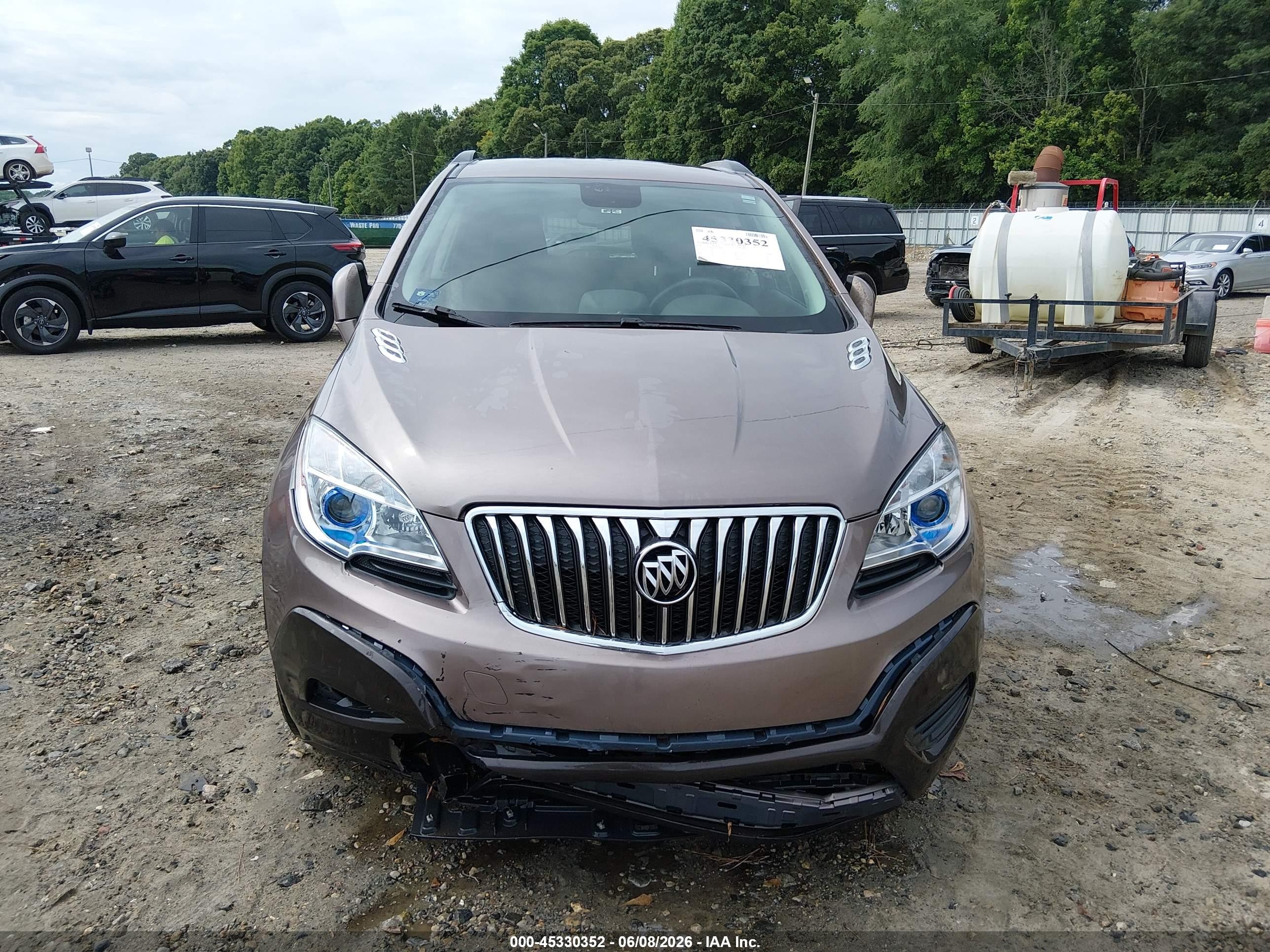 2014 Buick Encore   Brown vin: KL4CJASB3EB765689