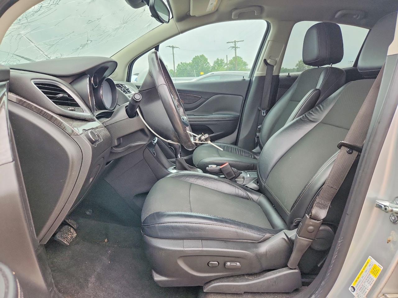 2014 Buick Encore Silver vin: KL4CJASB3EB783349