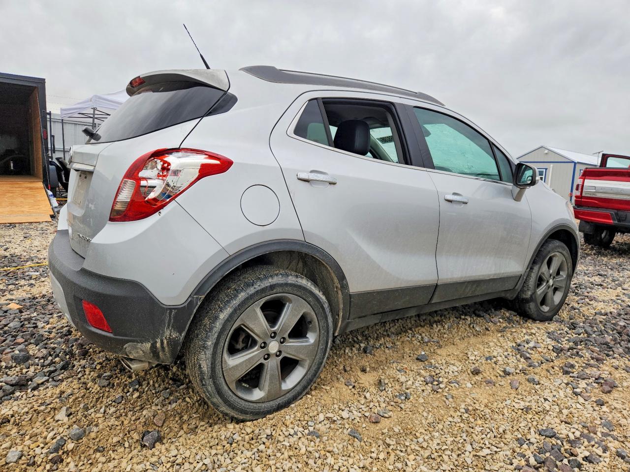 2014 Buick Encore Silver vin: KL4CJASB3EB783349