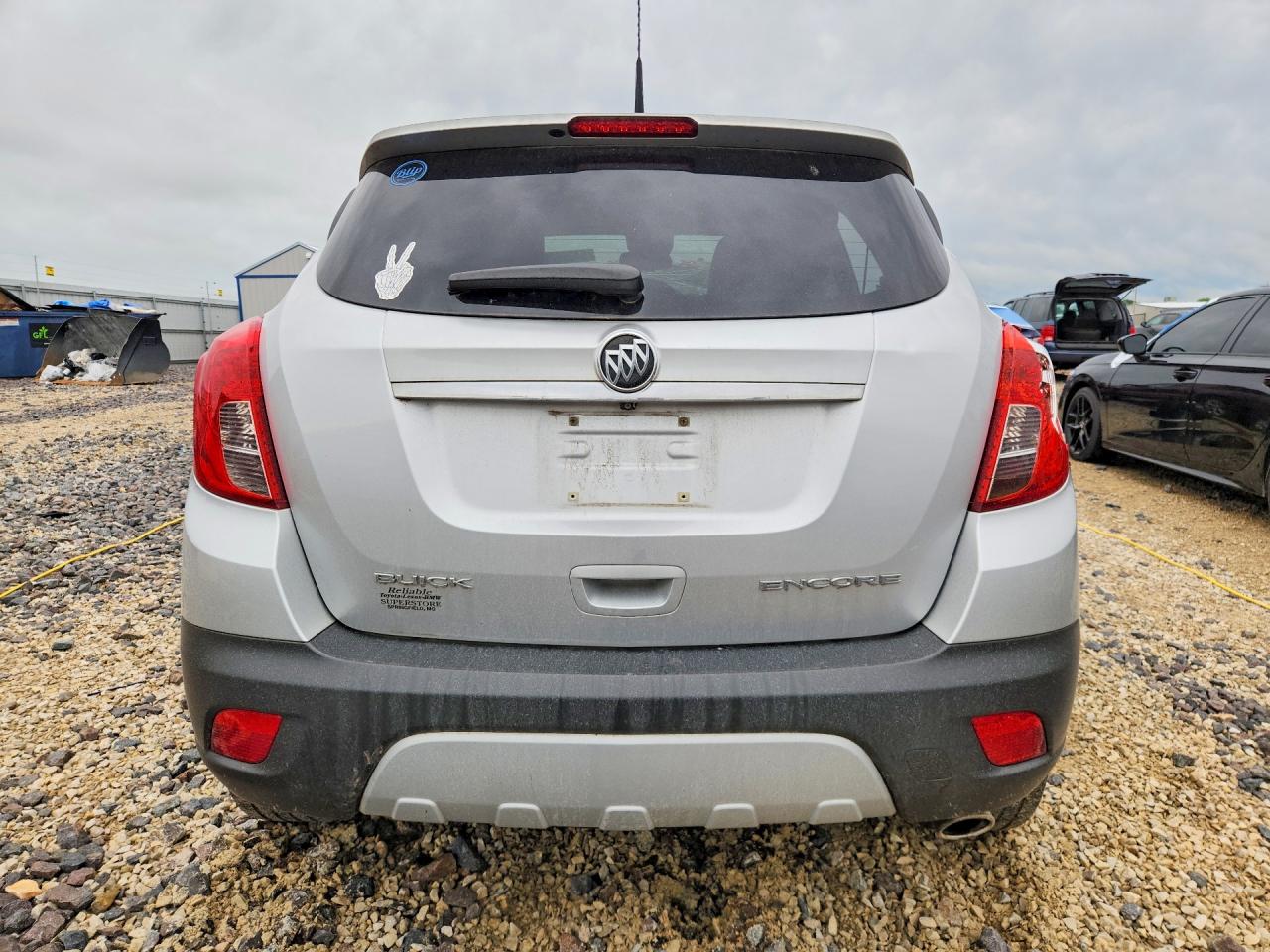 2014 Buick Encore Silver vin: KL4CJASB3EB783349