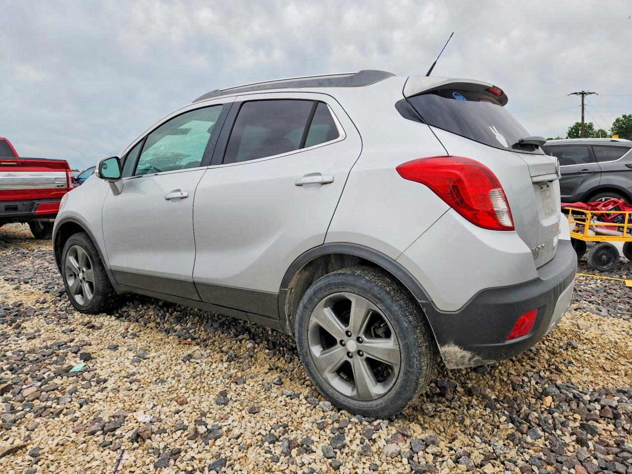 2014 Buick Encore Silver vin: KL4CJASB3EB783349