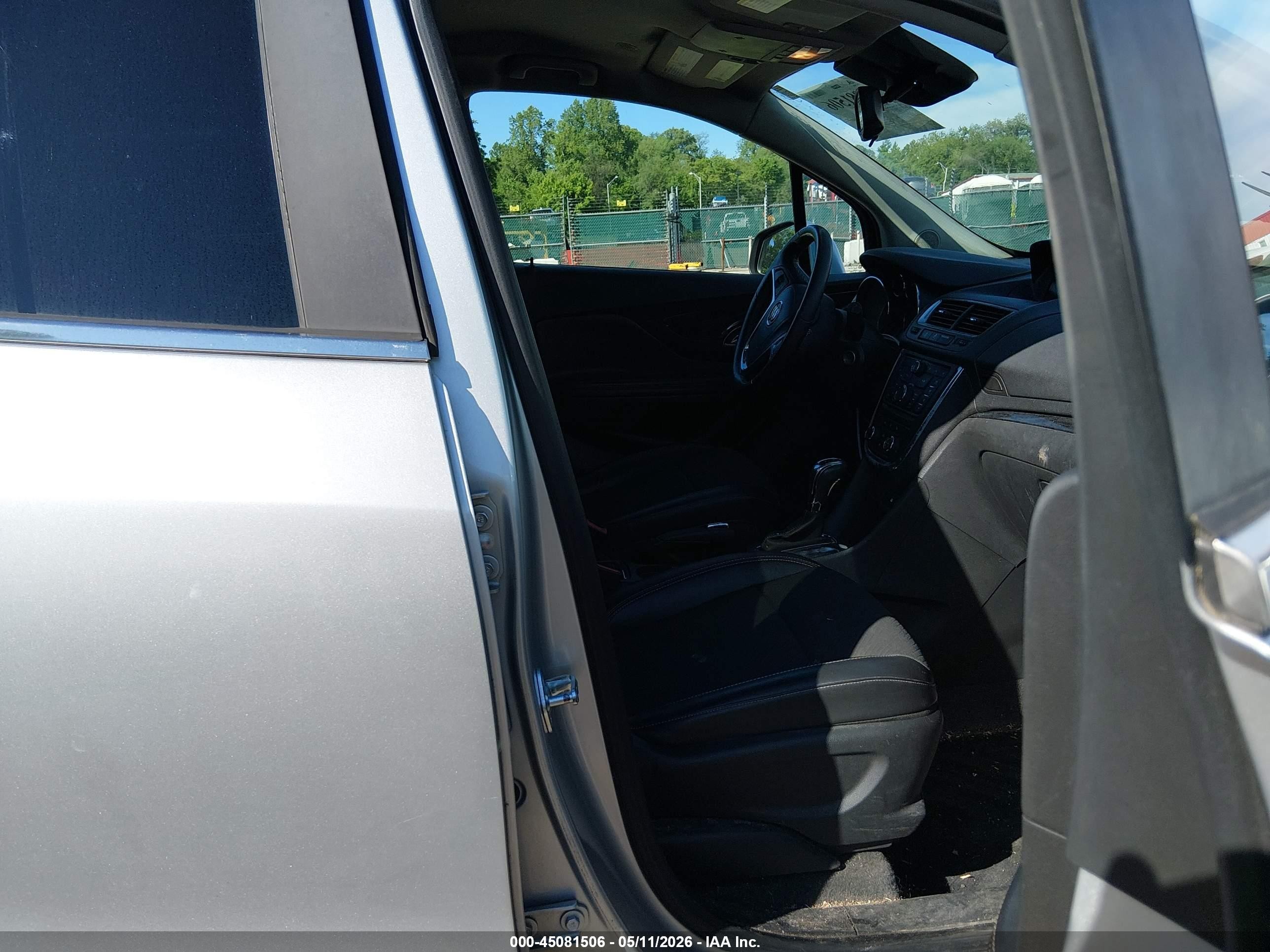 2014 Buick Encore   Silver vin: KL4CJASB3EB784761