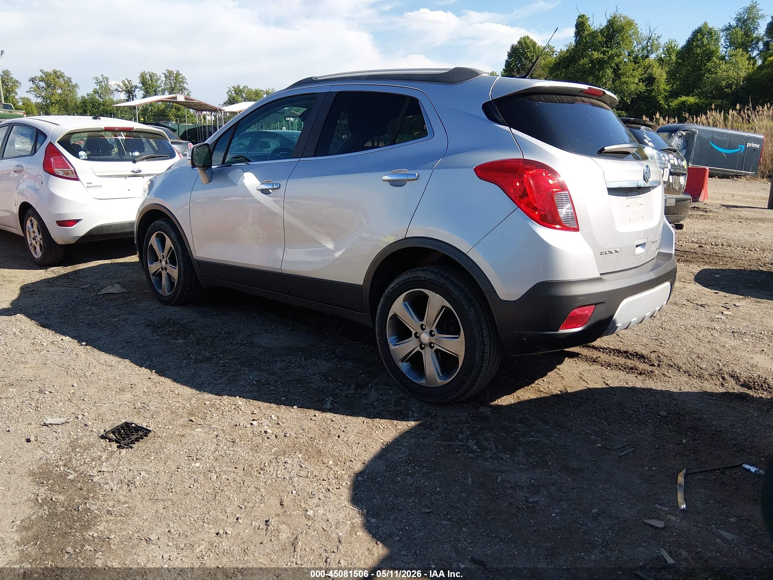 2014 Buick Encore   Silver vin: KL4CJASB3EB784761