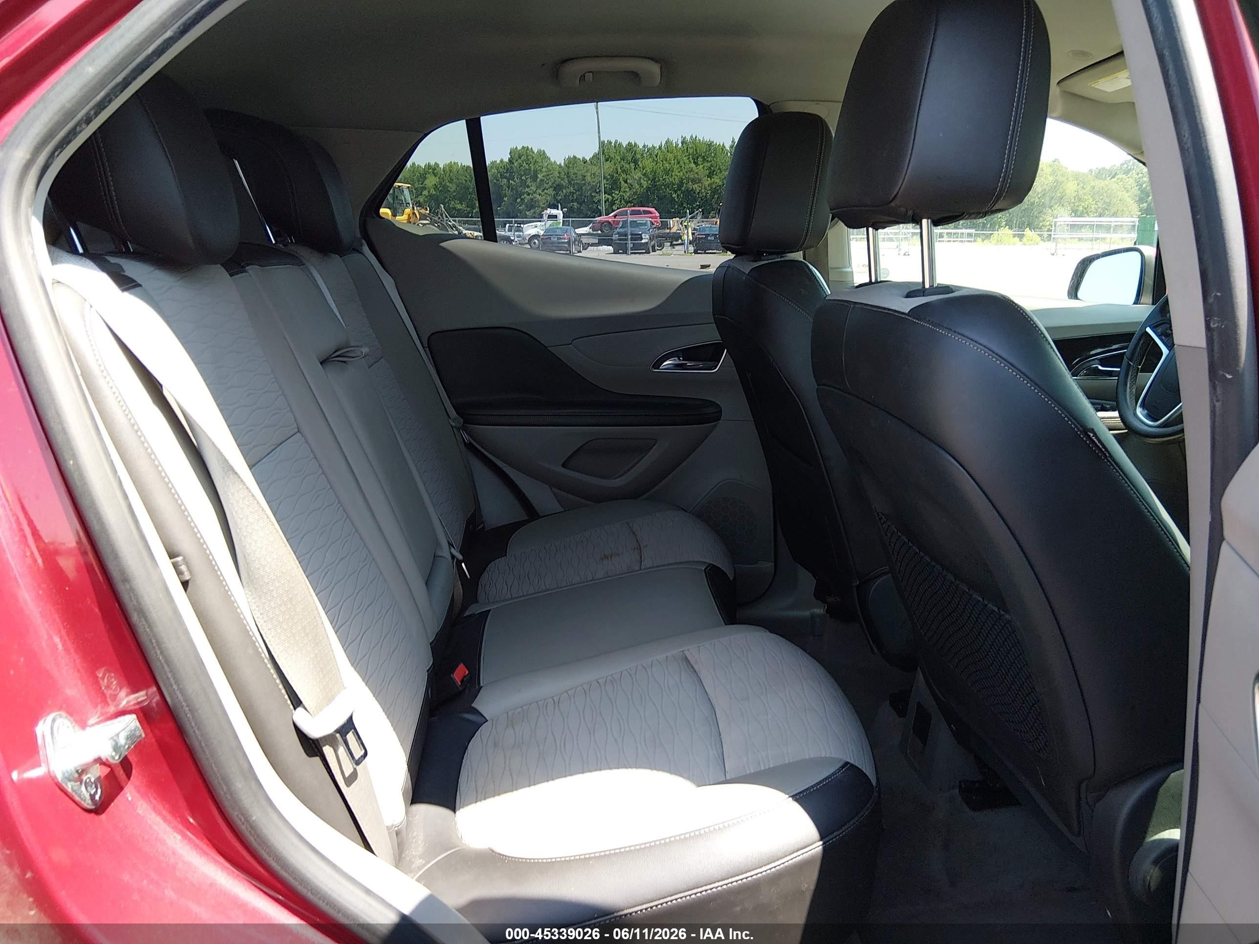 2015 Buick Encore   Красный vin: KL4CJASB3FB101233