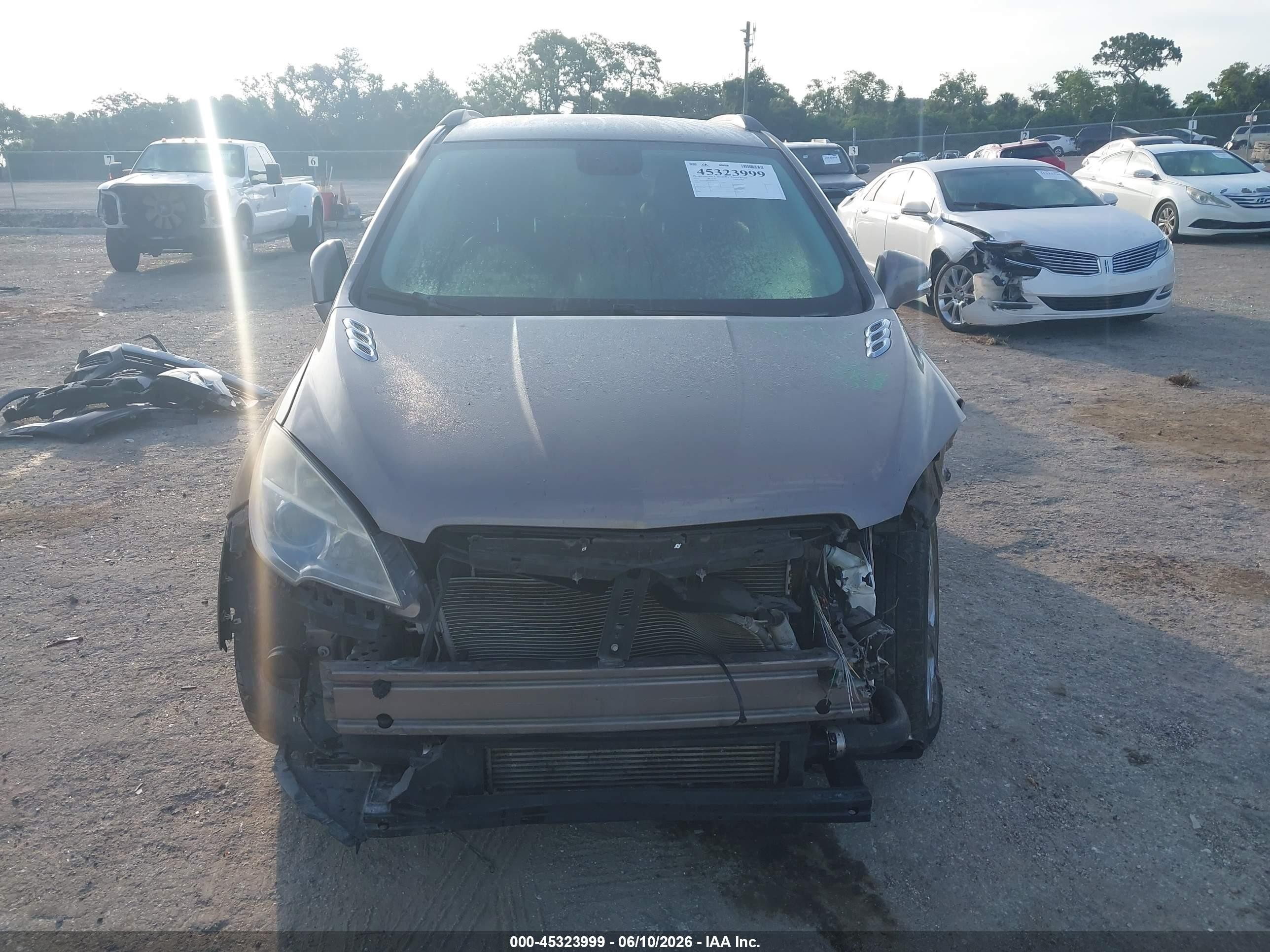 2015 Buick Encore   Серый vin: KL4CJASB3FB104441
