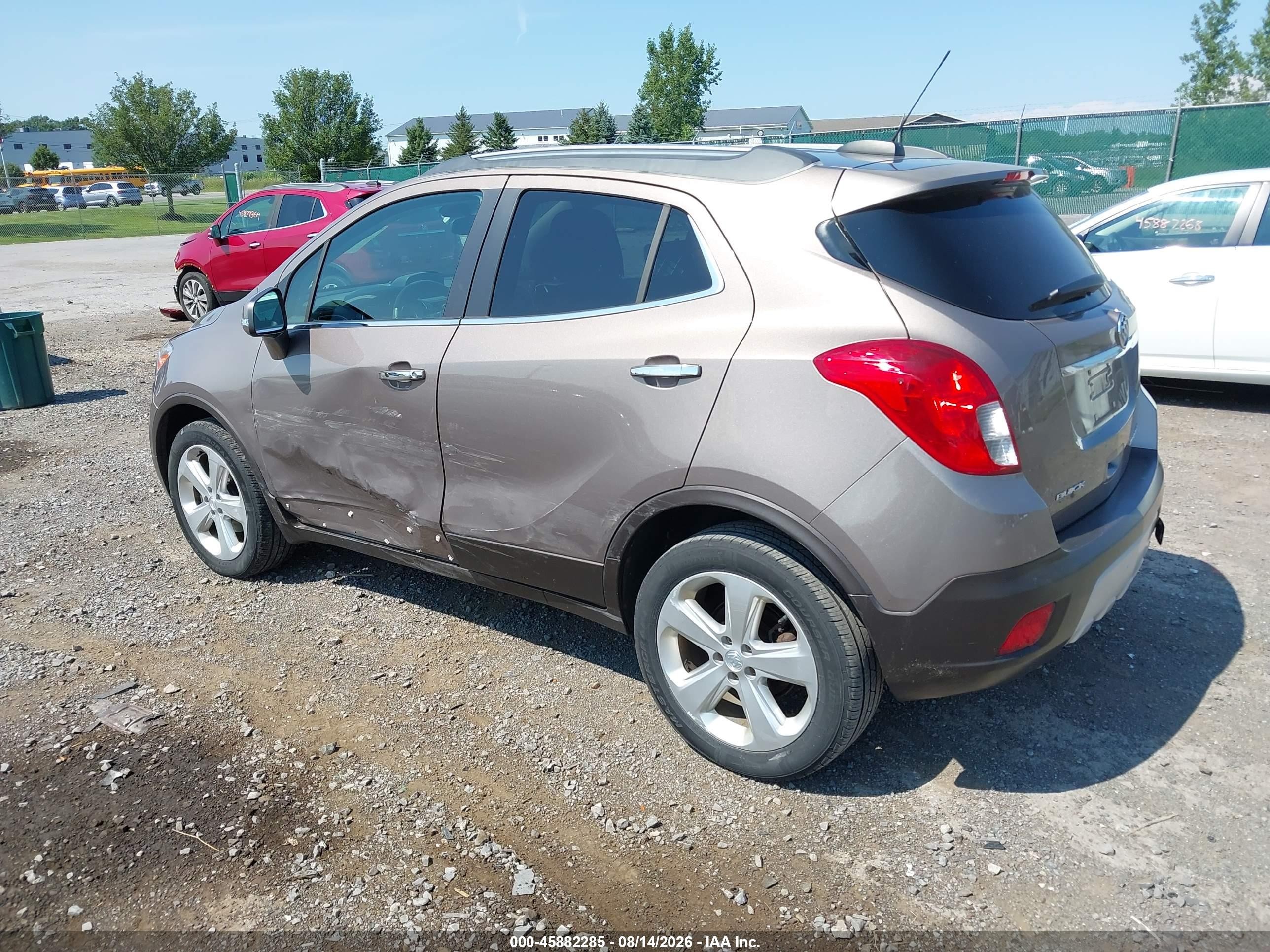 2015 Buick Encore   Brown vin: KL4CJASB3FB155891