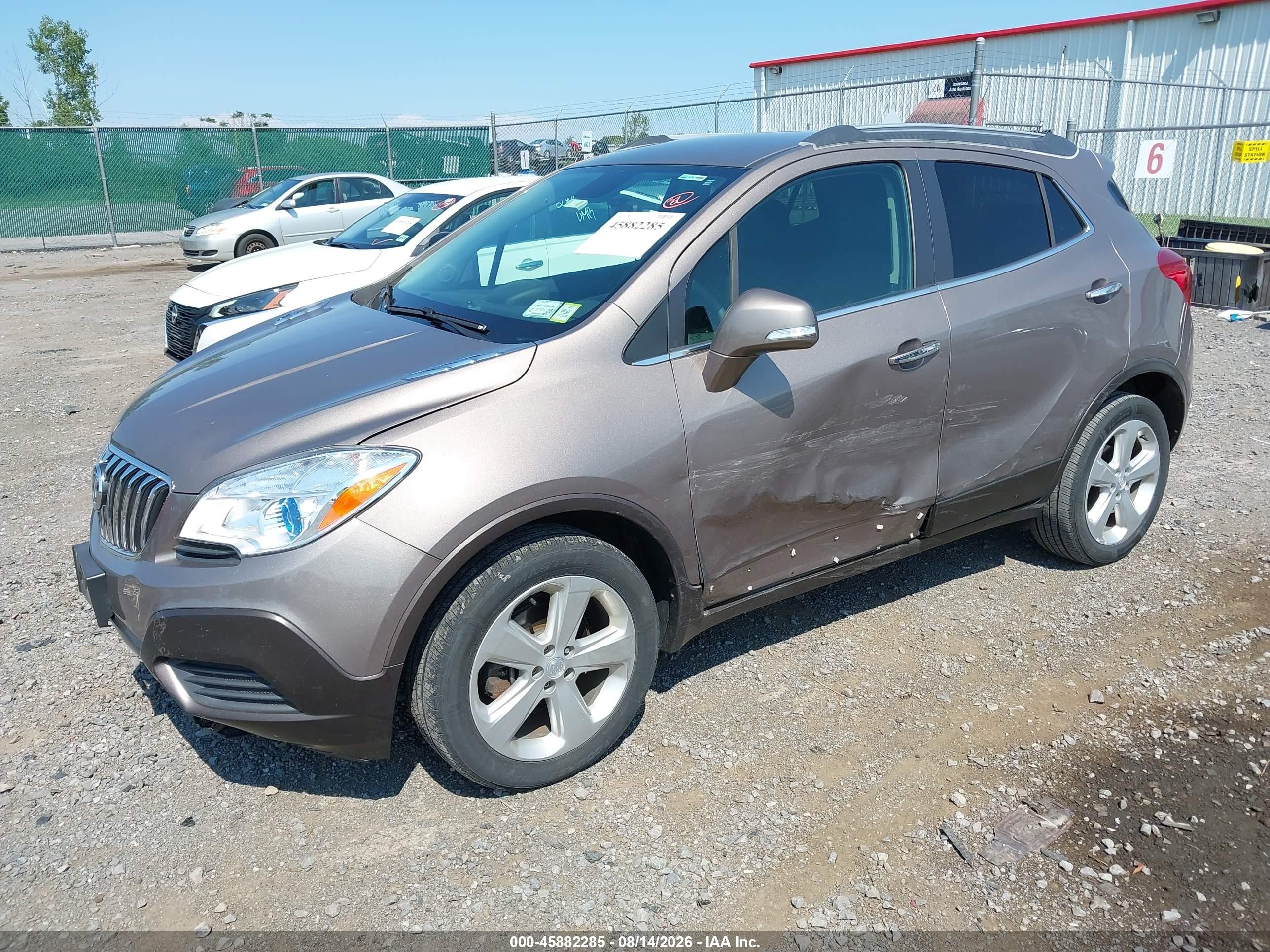 2015 Buick Encore   Brown vin: KL4CJASB3FB155891