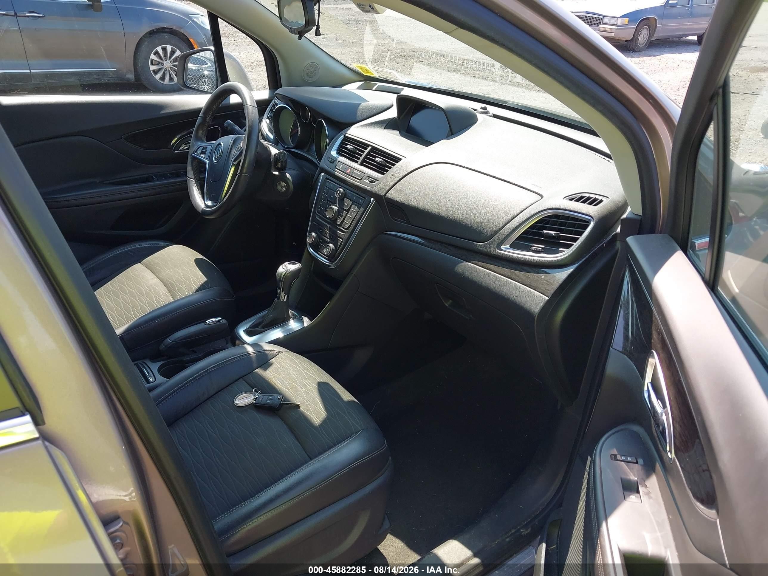 2015 Buick Encore   Brown vin: KL4CJASB3FB155891