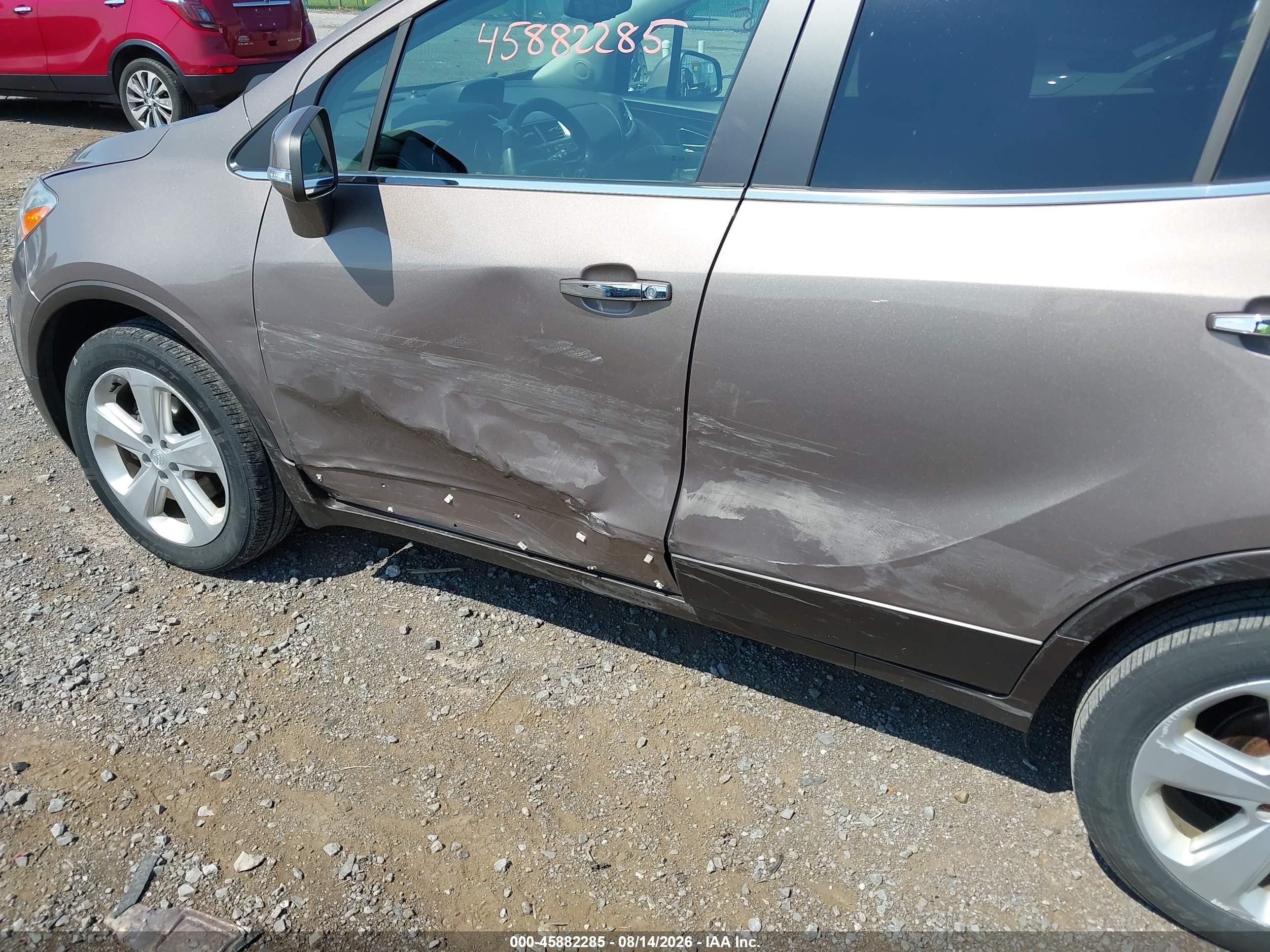2015 Buick Encore   Brown vin: KL4CJASB3FB155891