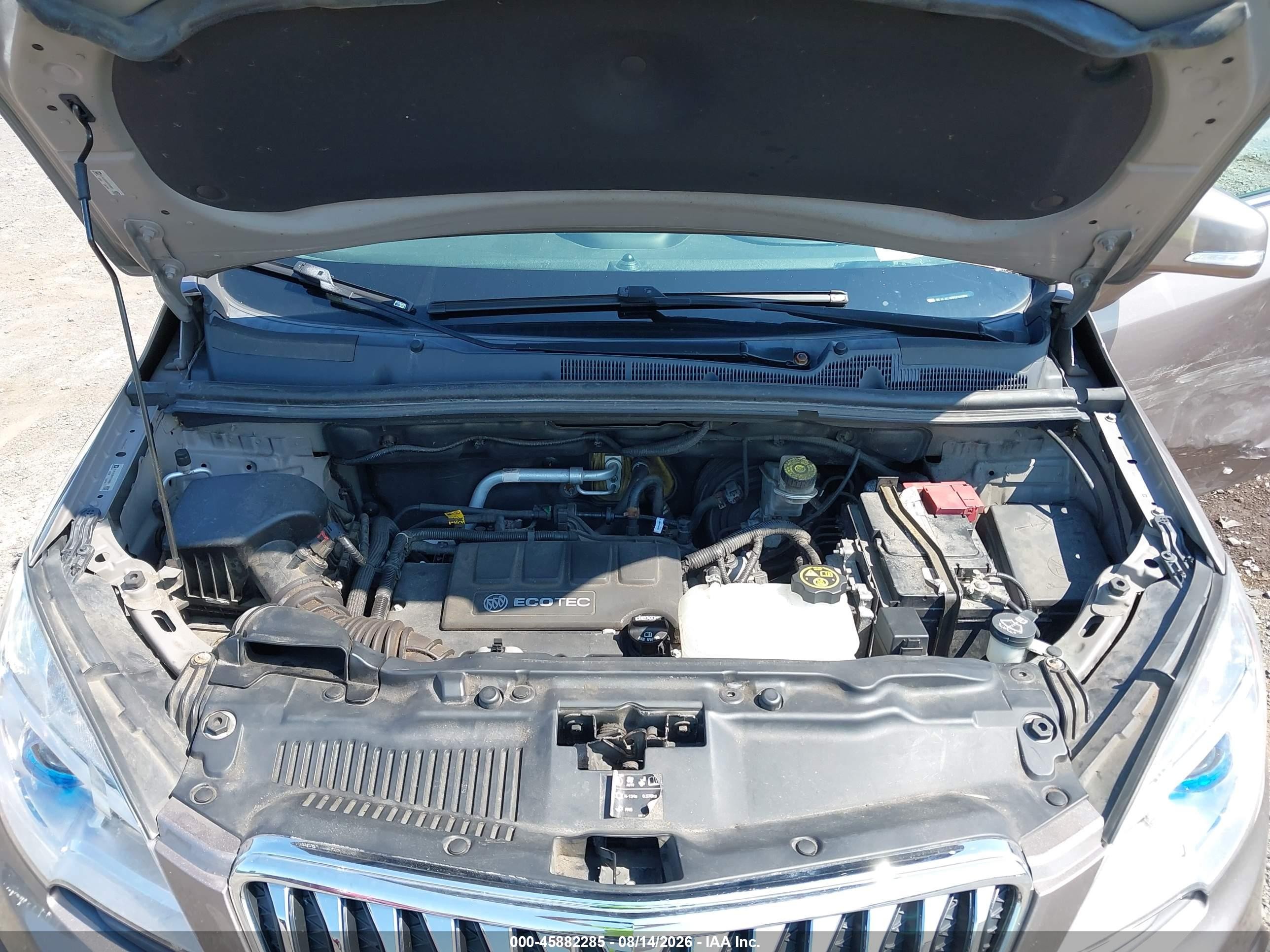 2015 Buick Encore   Brown vin: KL4CJASB3FB155891