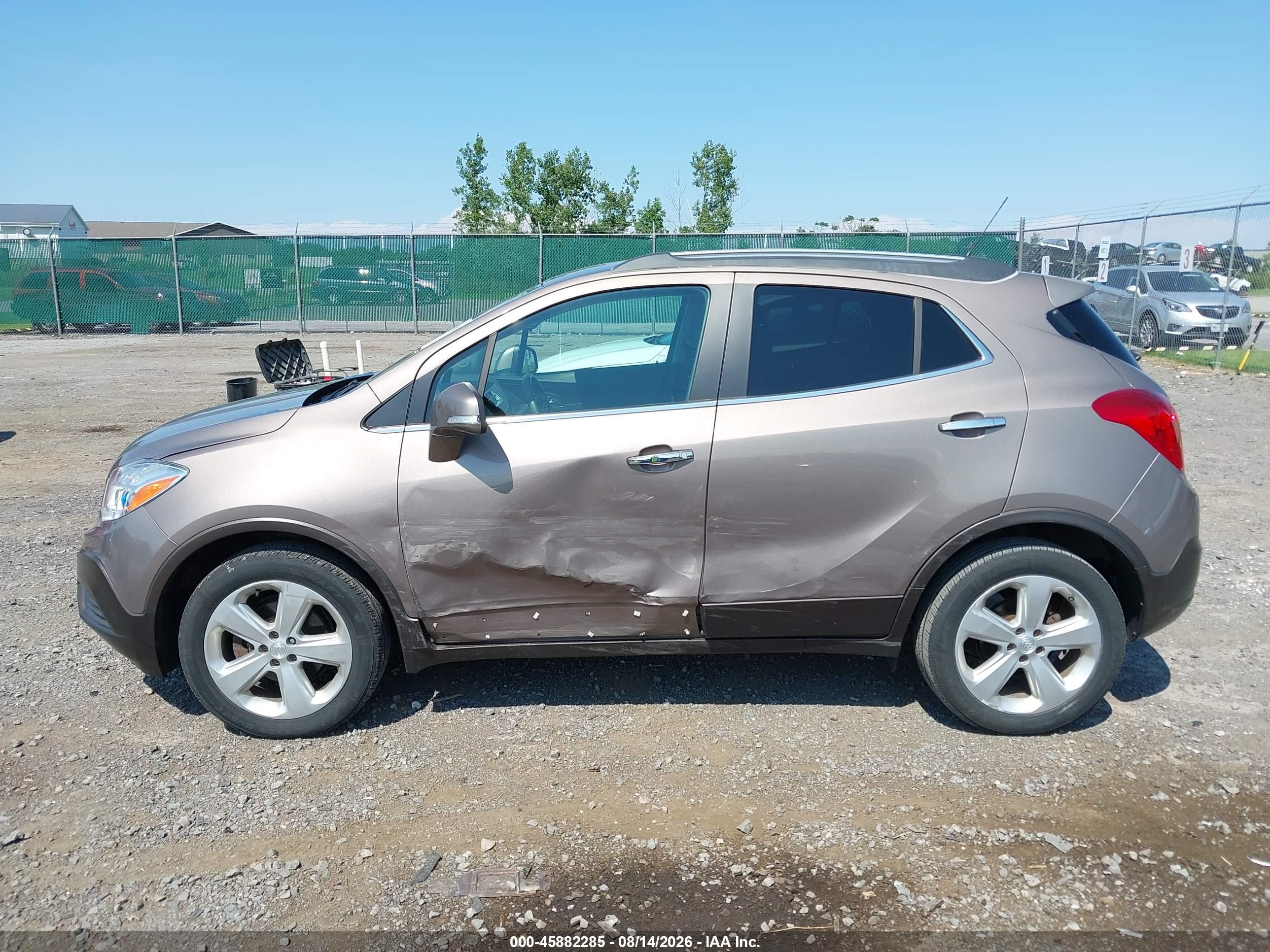2015 Buick Encore   Brown vin: KL4CJASB3FB155891