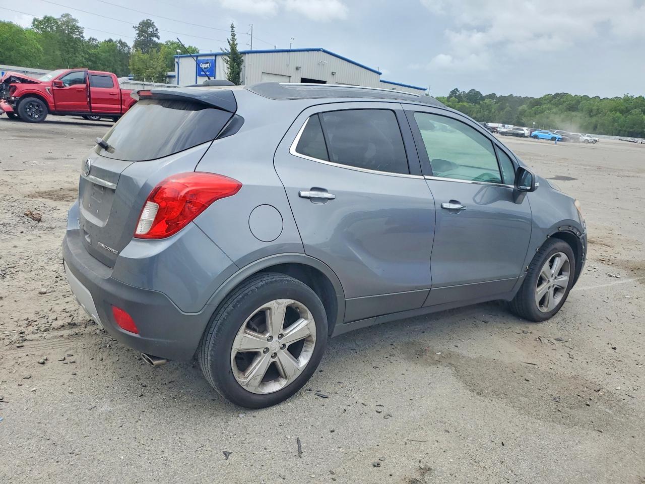 2015 Buick Encore Gray vin: KL4CJASB3FB160590