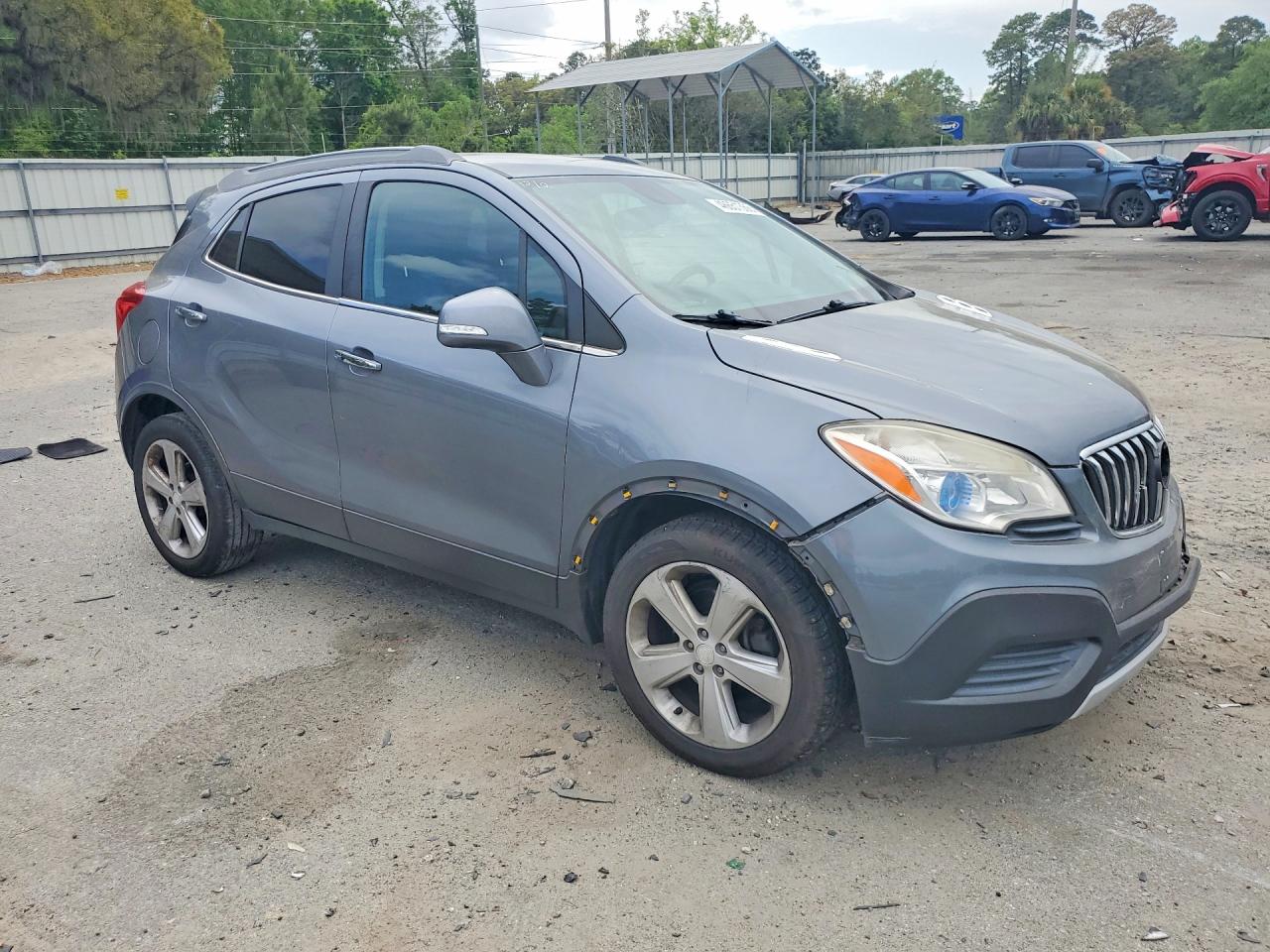 2015 Buick Encore Gray vin: KL4CJASB3FB160590