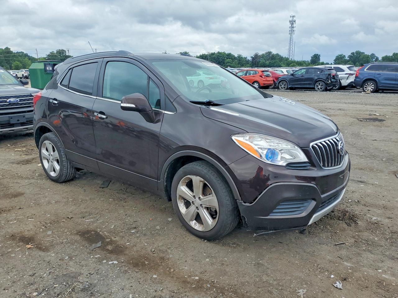2015 Buick Encore Brown vin: KL4CJASB3FB228595