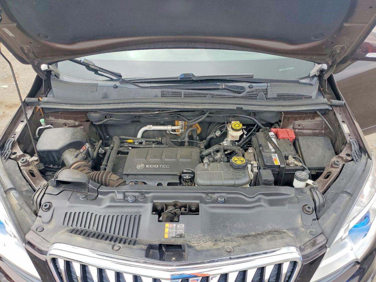 2015 Buick Encore Brown vin: KL4CJASB3FB228595