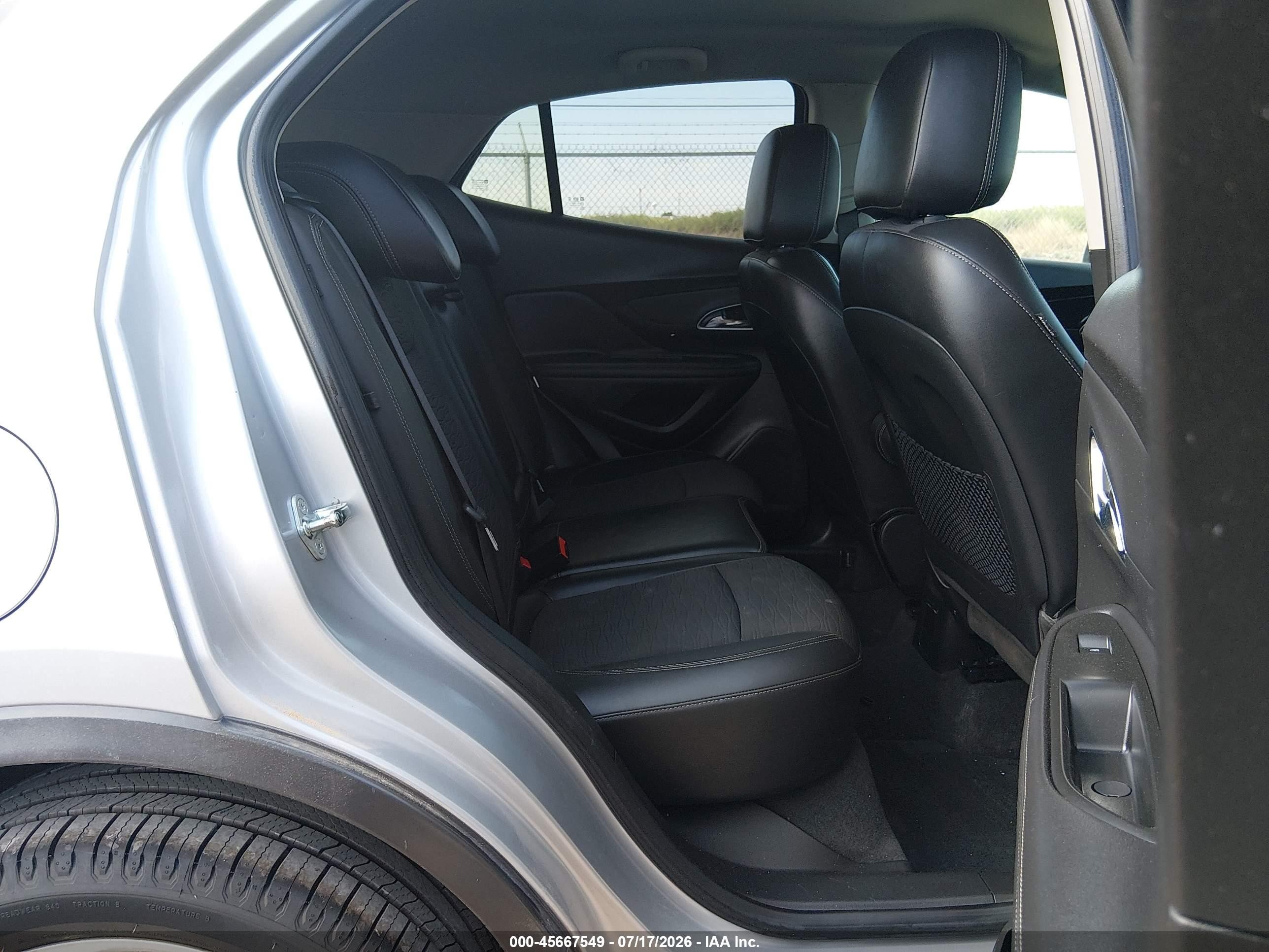 2015 Buick Encore   Серебряный vin: KL4CJASB3FB240004