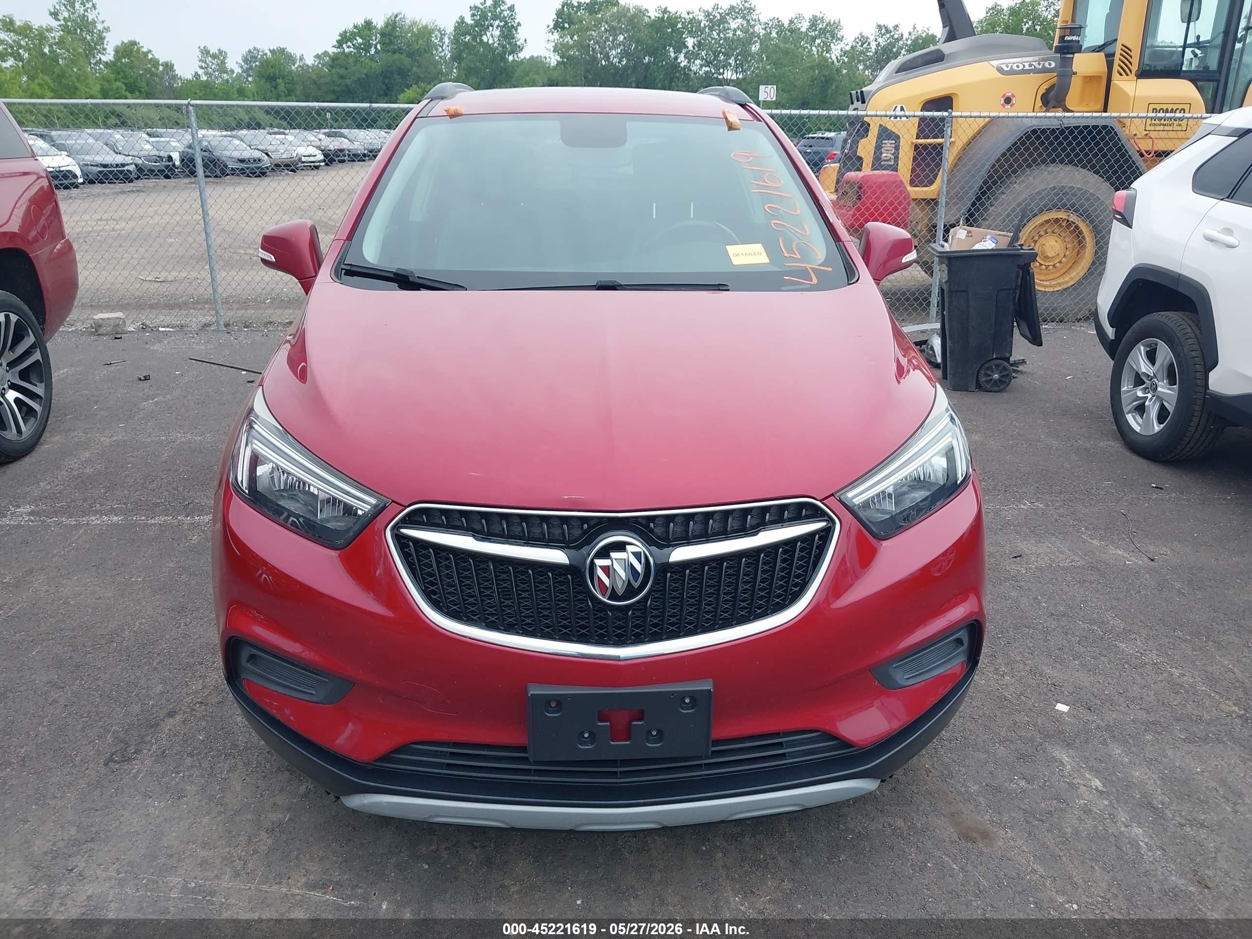 2019 Buick Encore Fwd Preferred Maroon vin: KL4CJASB3KB714690