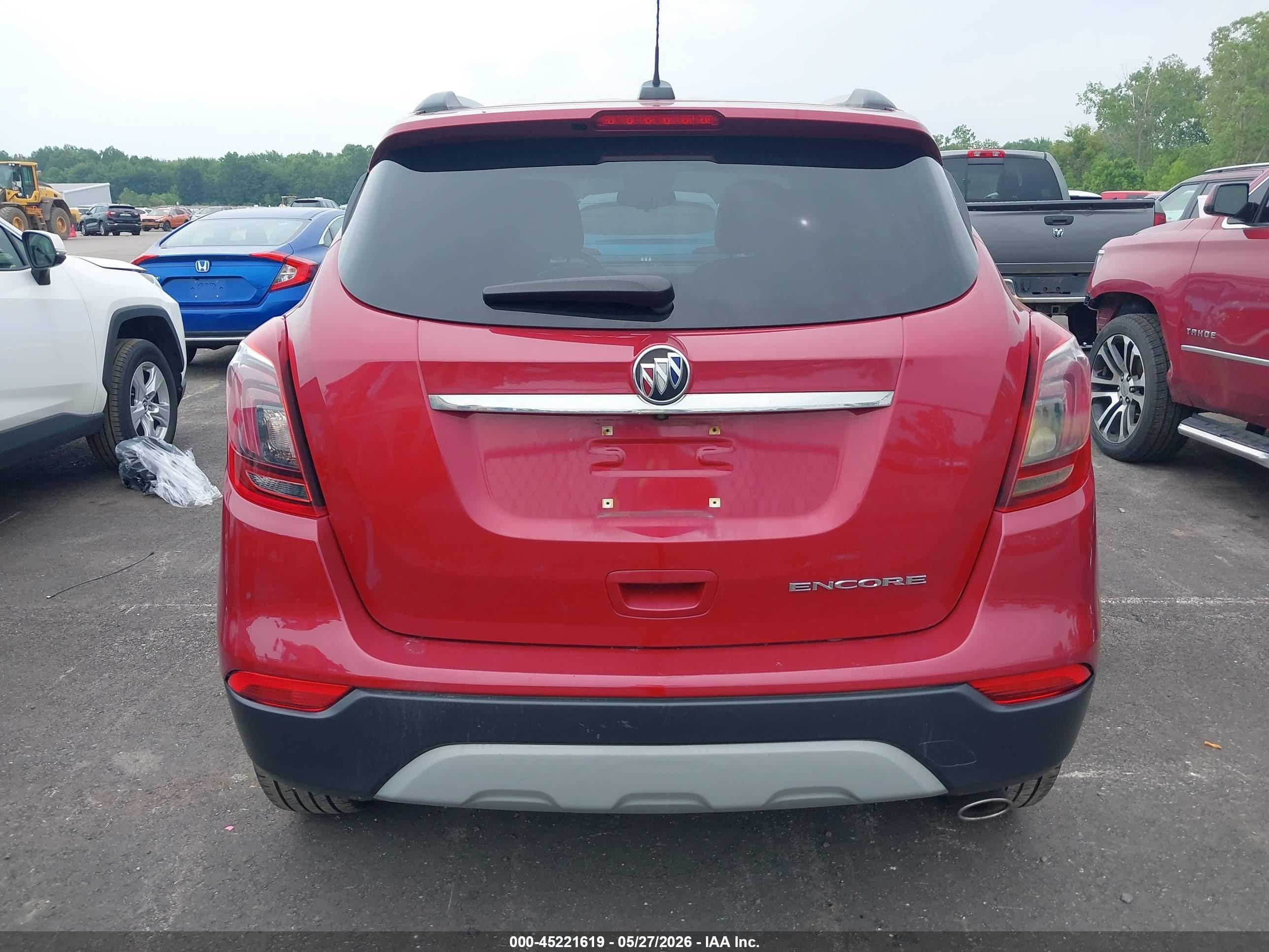 2019 Buick Encore Fwd Preferred Maroon vin: KL4CJASB3KB714690