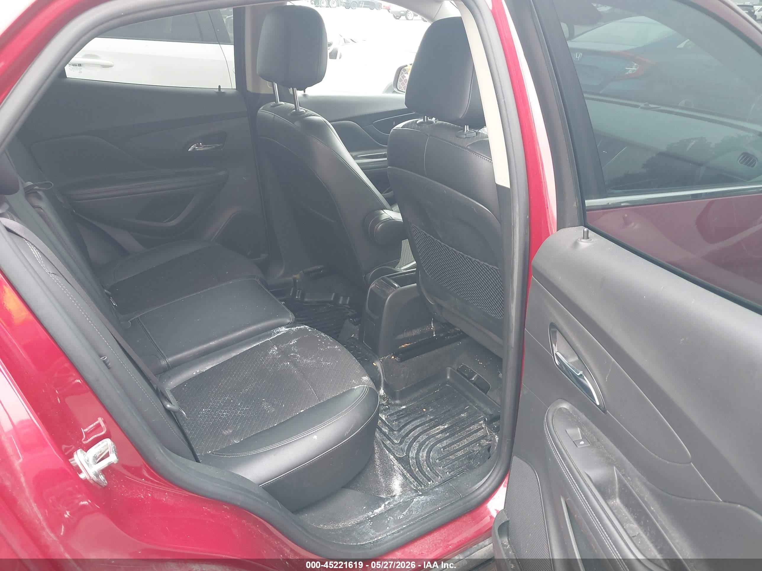 2019 Buick Encore Fwd Preferred Maroon vin: KL4CJASB3KB714690
