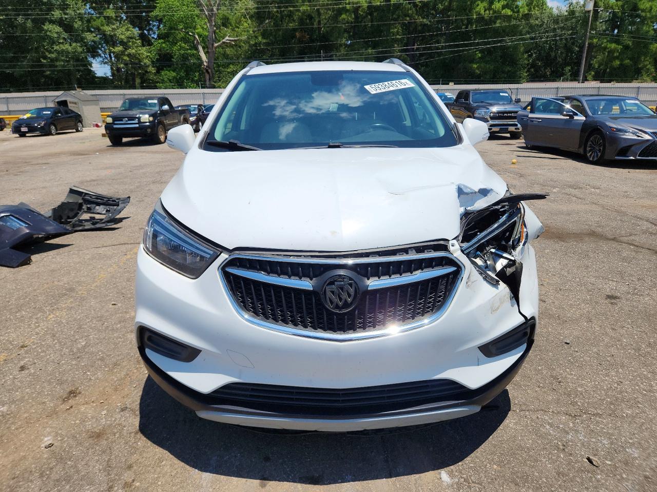 2019 Buick Encore Preferred White vin: KL4CJASB3KB762058