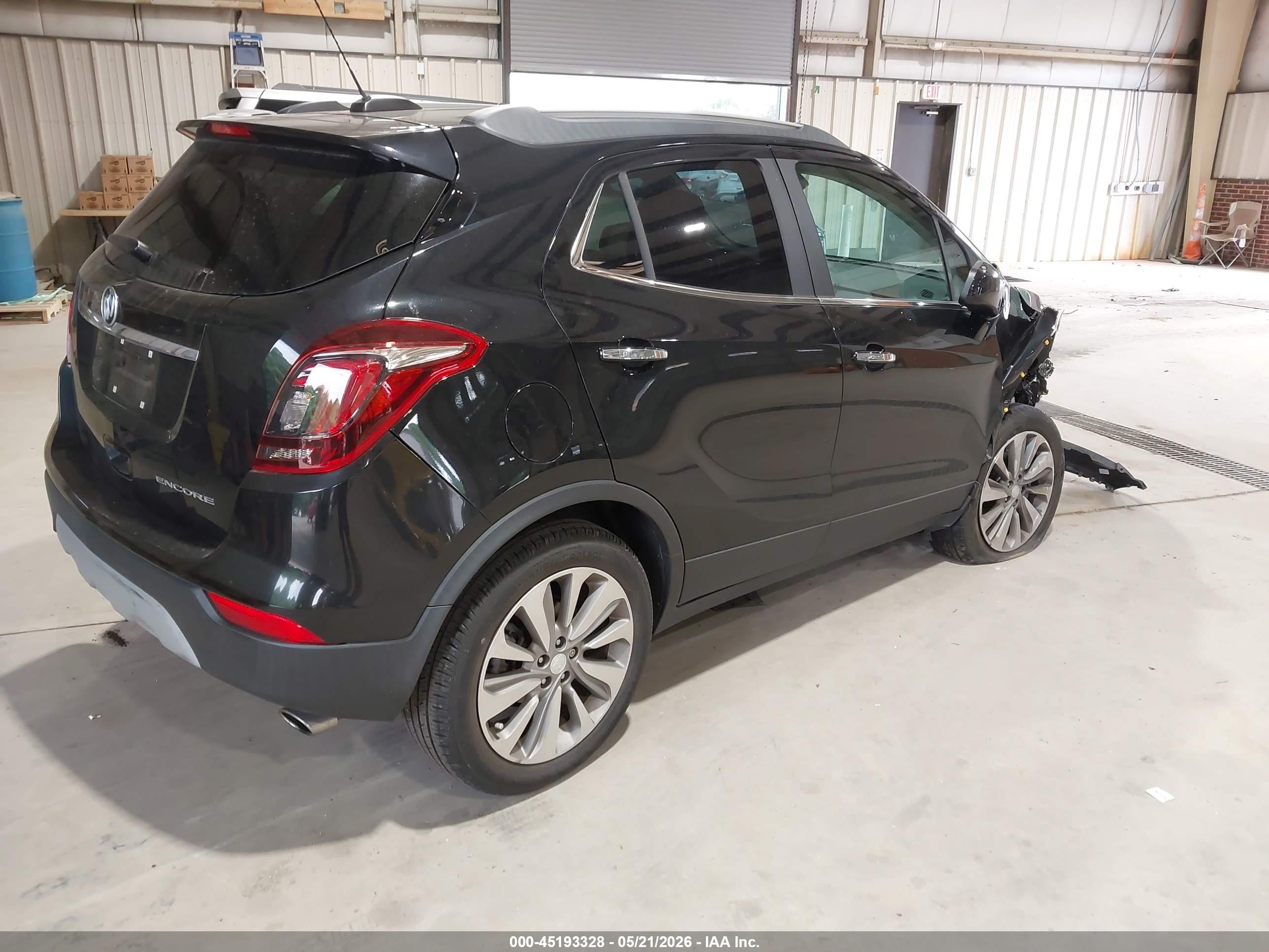 2020 Buick Encore Fwd Preferred Black vin: KL4CJASB3LB092044