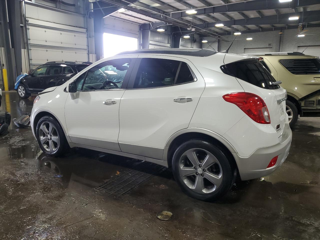 2013 Buick Encore White vin: KL4CJASB4DB109824