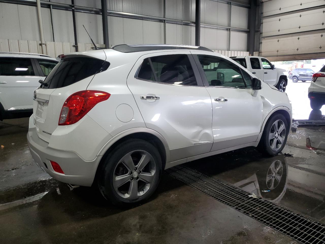 2013 Buick Encore White vin: KL4CJASB4DB109824