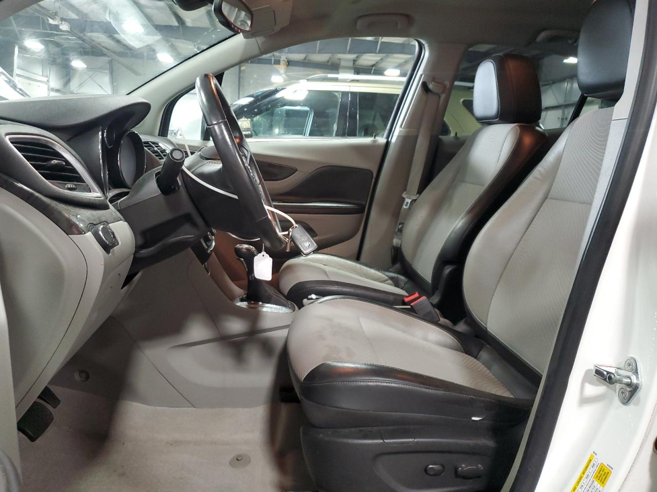 2013 Buick Encore White vin: KL4CJASB4DB109824