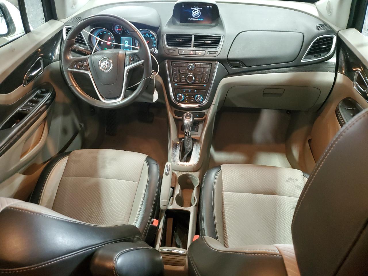 2013 Buick Encore White vin: KL4CJASB4DB109824