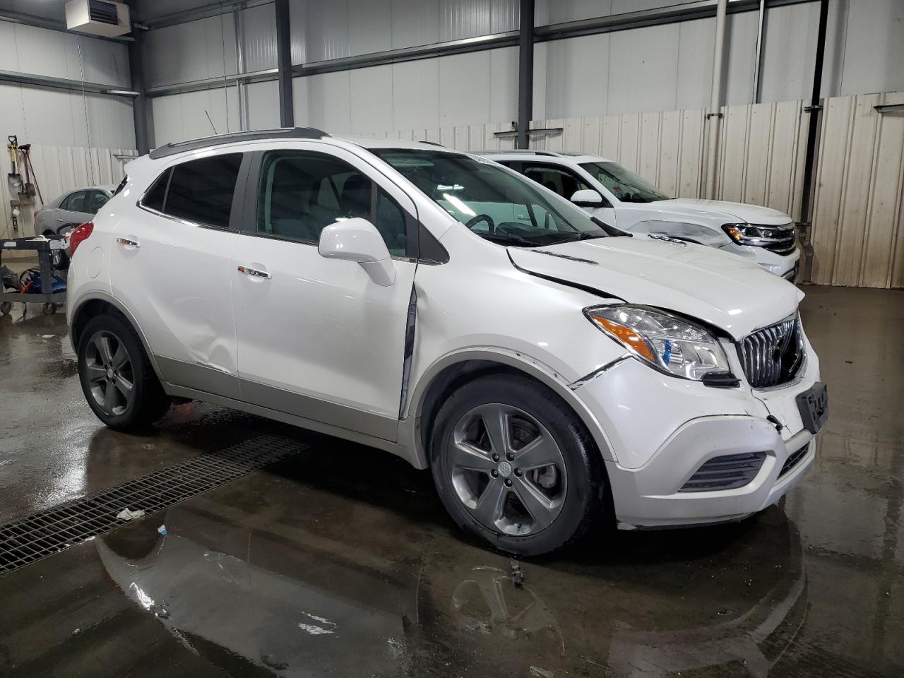 2013 Buick Encore White vin: KL4CJASB4DB109824