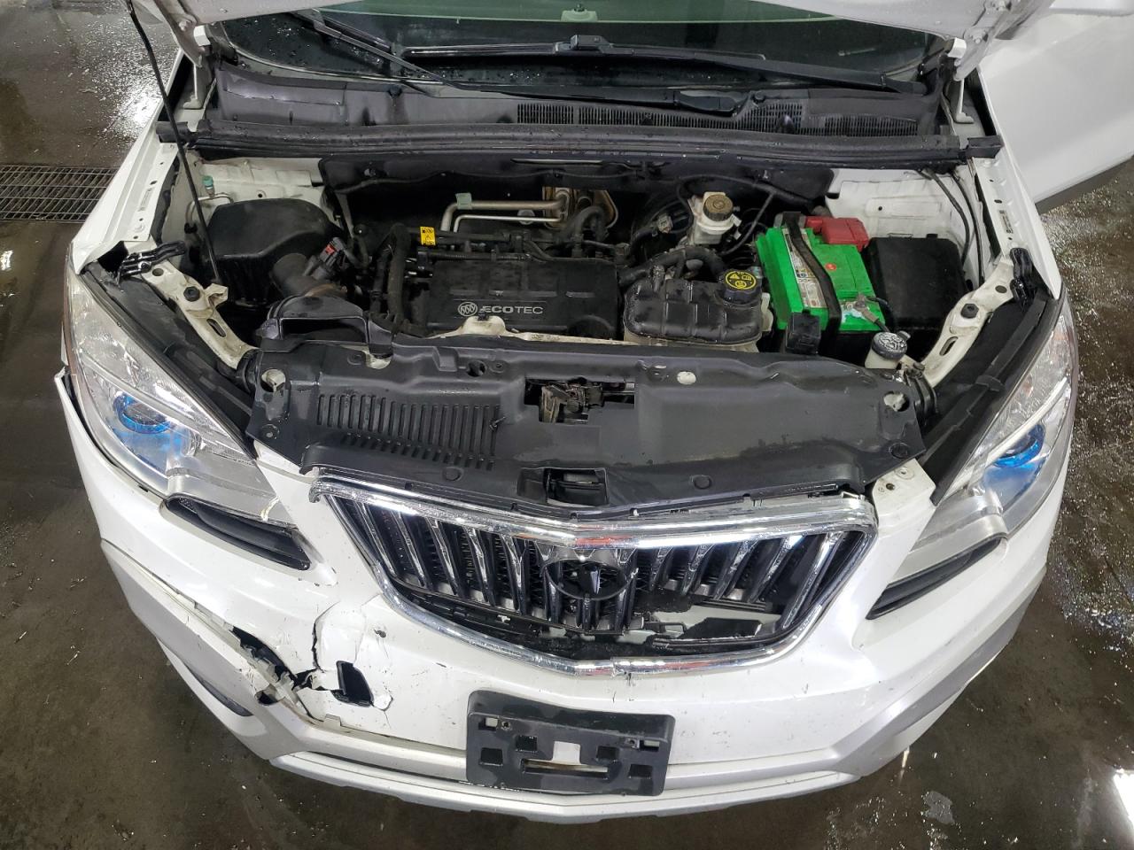 2013 Buick Encore White vin: KL4CJASB4DB109824
