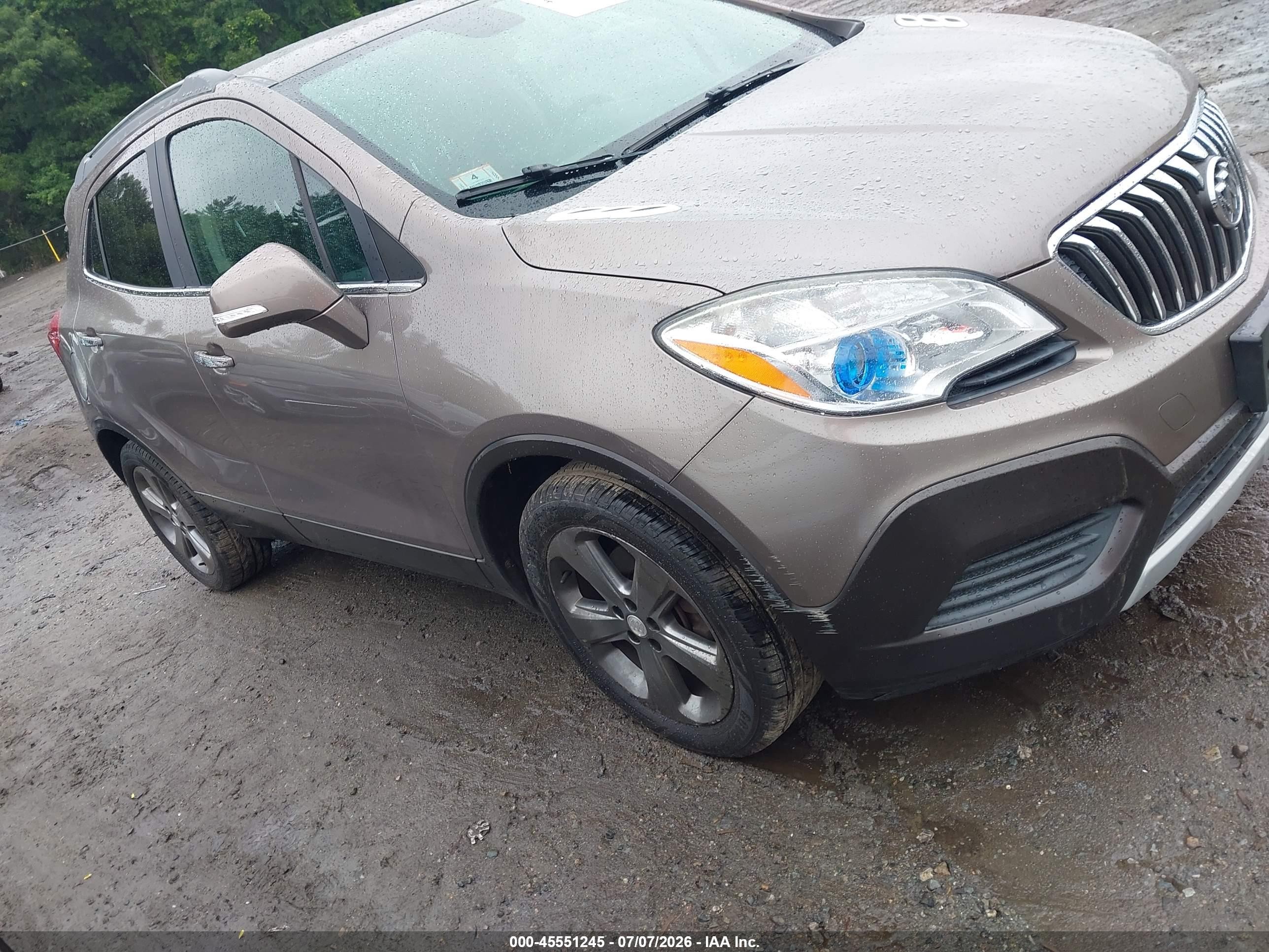 2014 Buick Encore   Brown vin: KL4CJASB4EB757780