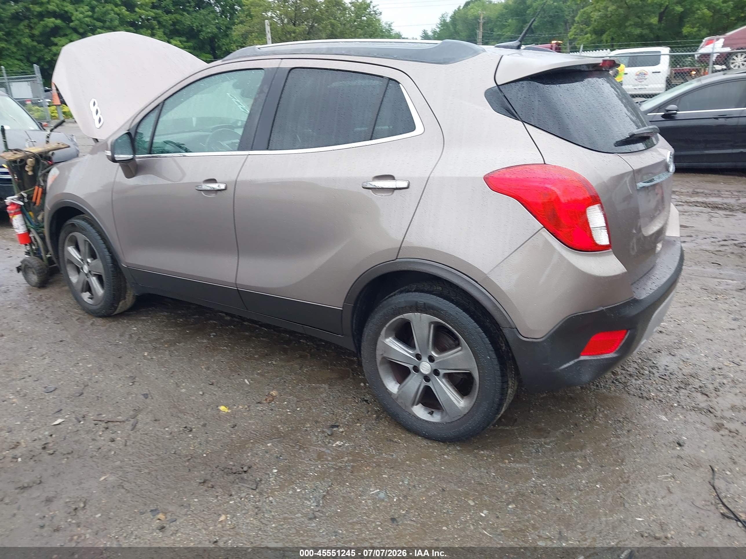 2014 Buick Encore   Brown vin: KL4CJASB4EB757780