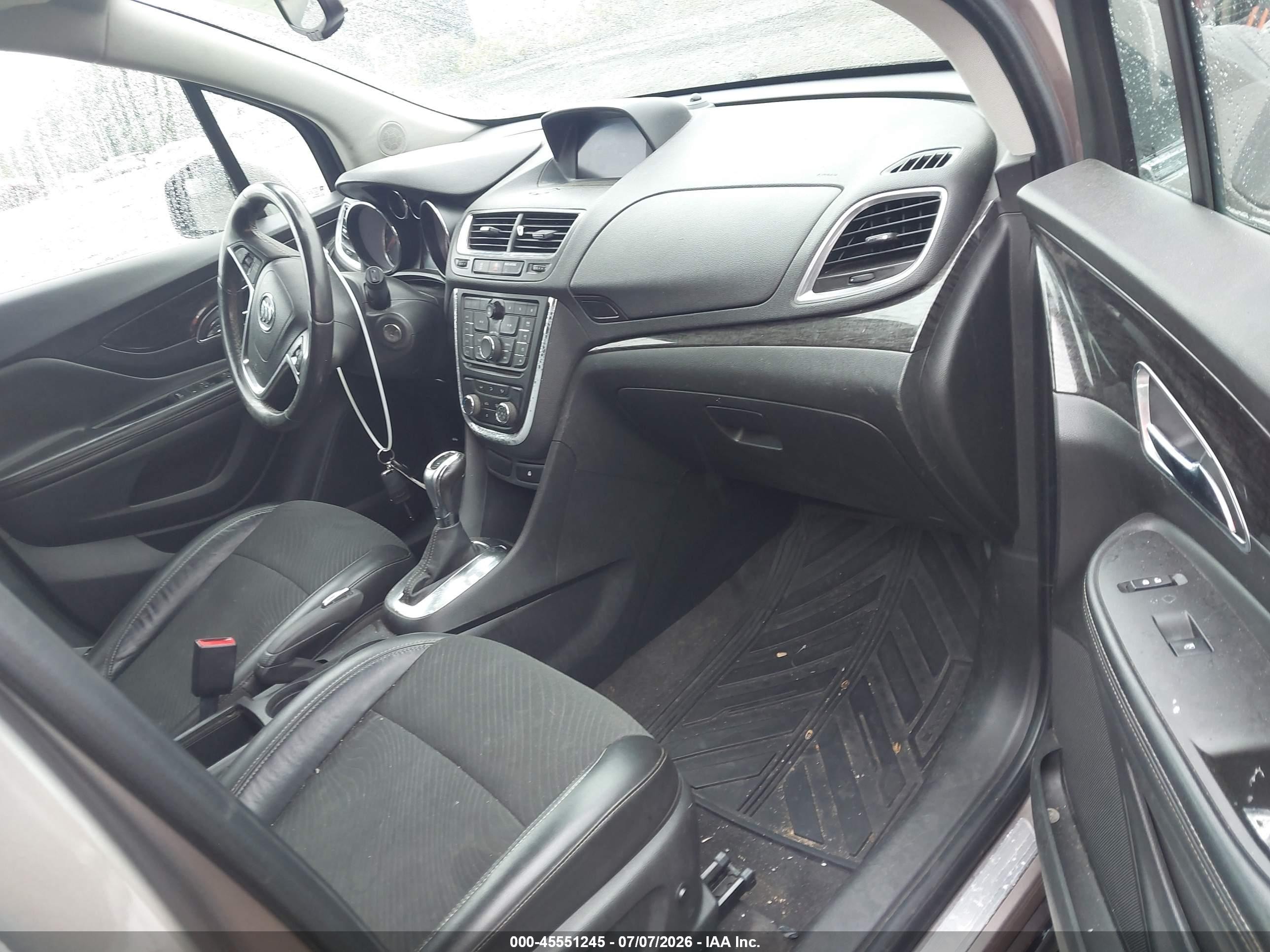 2014 Buick Encore   Brown vin: KL4CJASB4EB757780