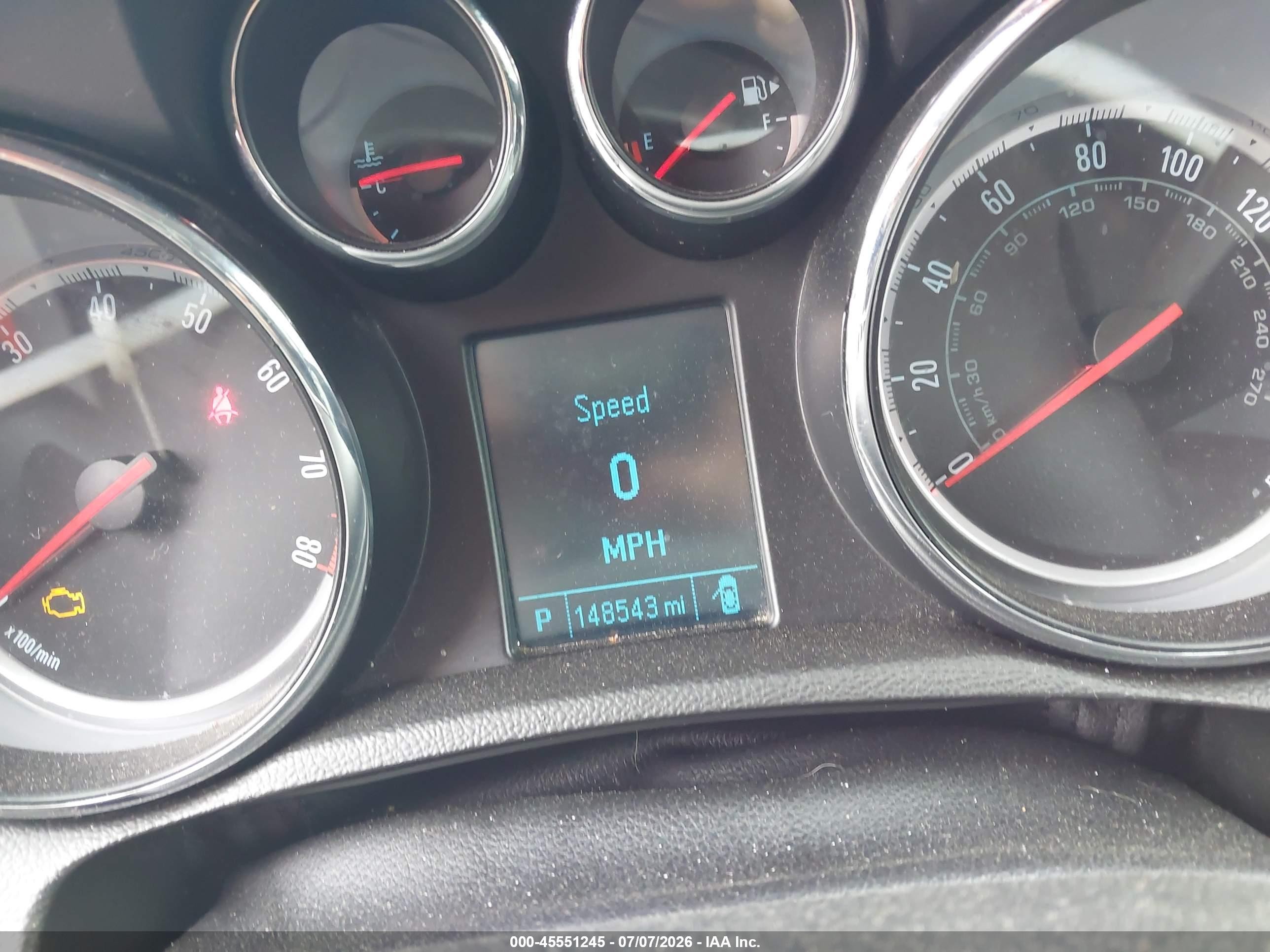 2014 Buick Encore   Brown vin: KL4CJASB4EB757780
