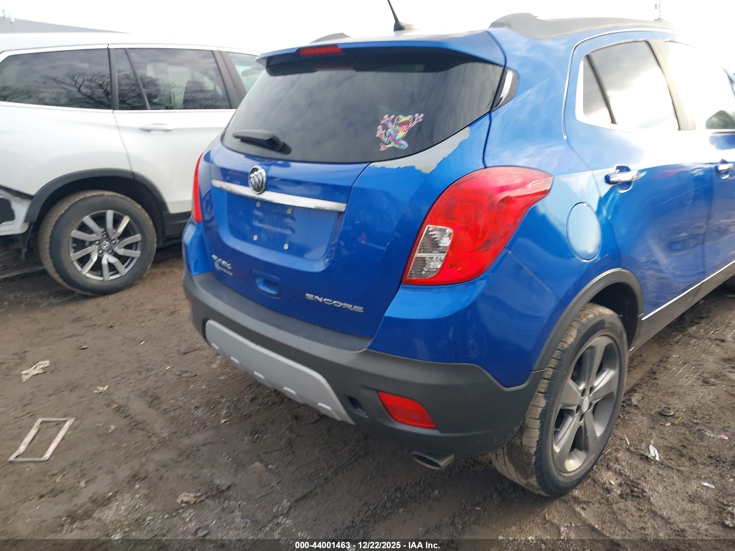 2014 Buick Encore   Blue vin: KL4CJASB4EB773431