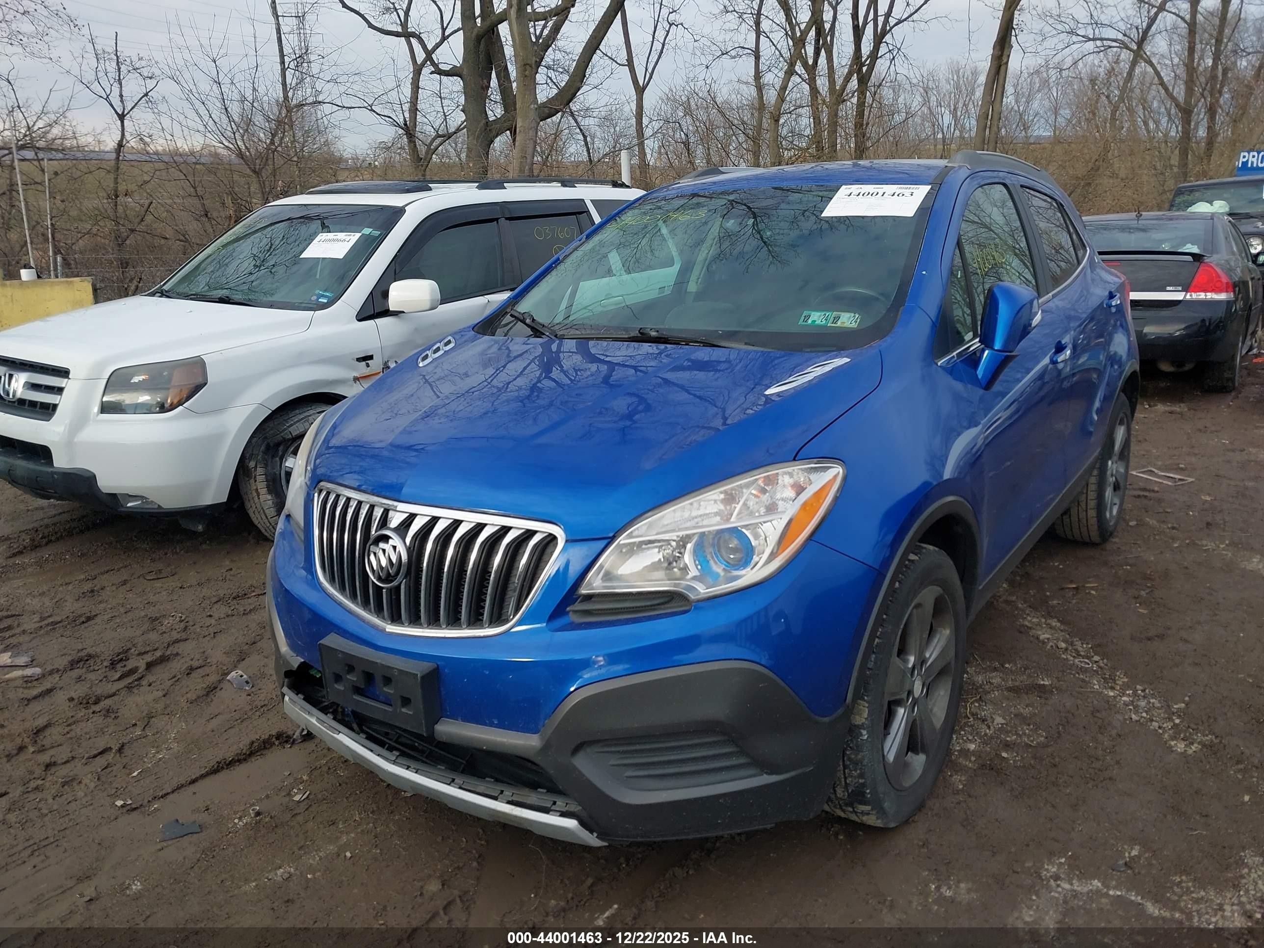 2014 Buick Encore   Blue vin: KL4CJASB4EB773431