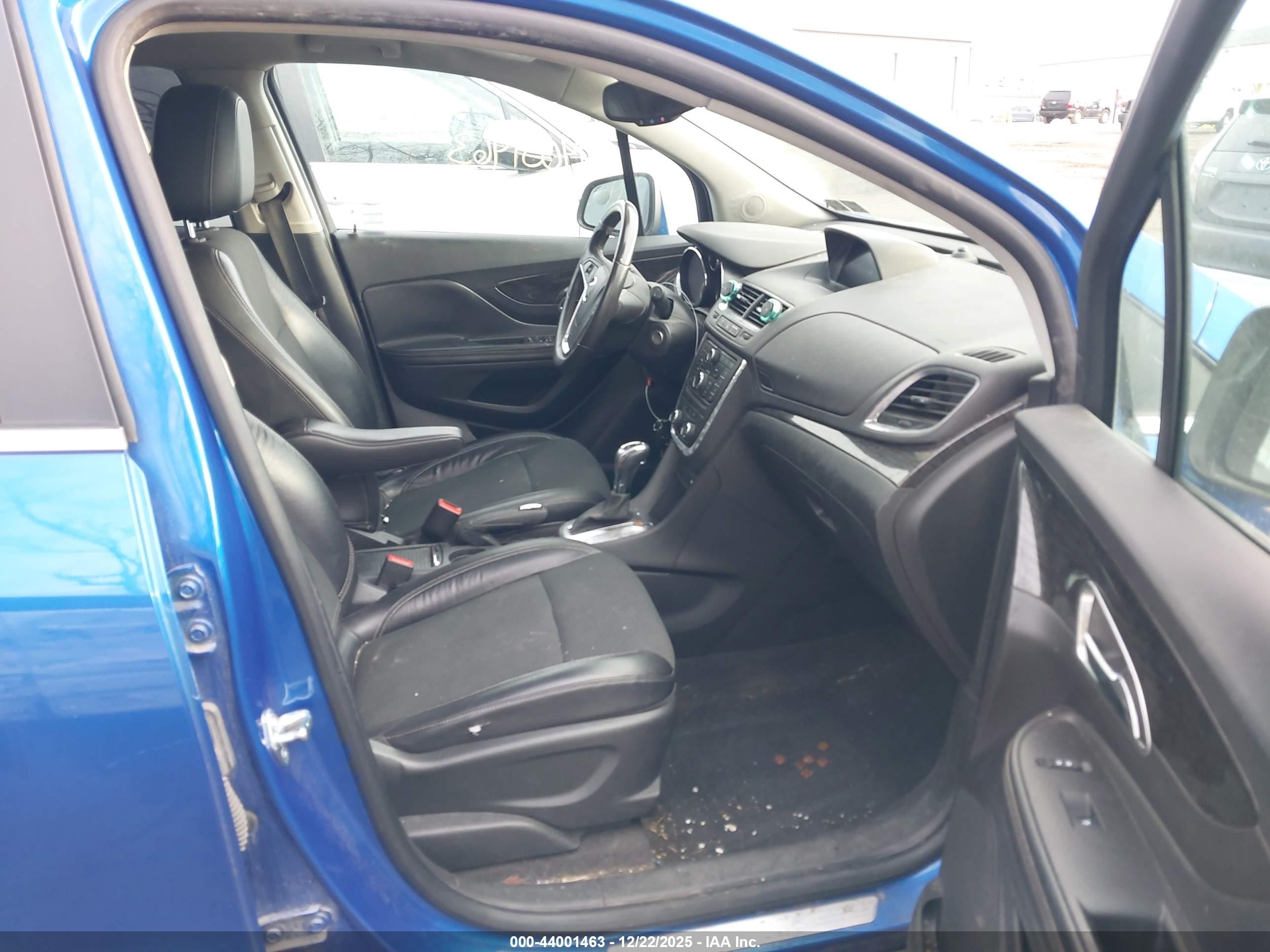 2014 Buick Encore   Blue vin: KL4CJASB4EB773431