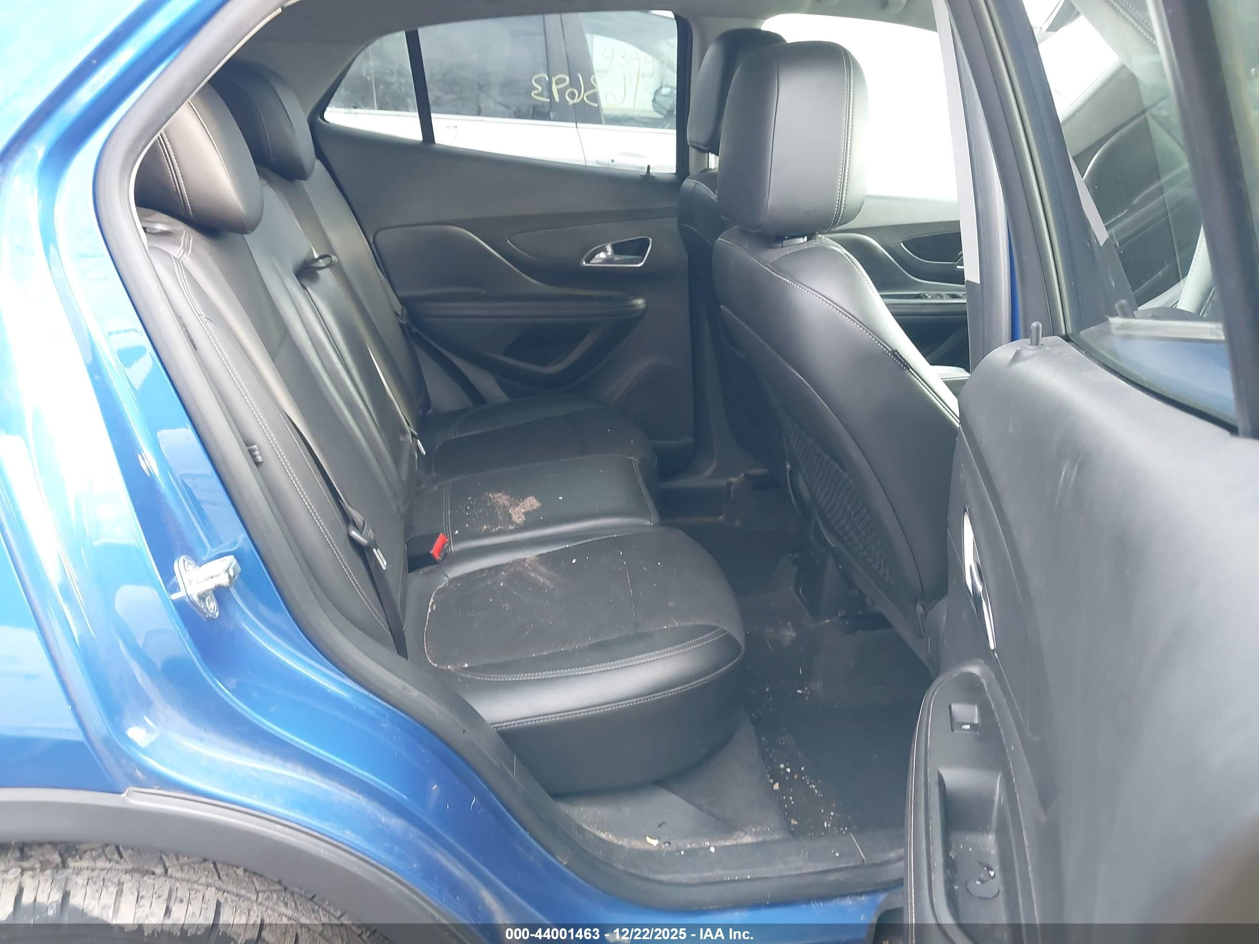 2014 Buick Encore   Blue vin: KL4CJASB4EB773431
