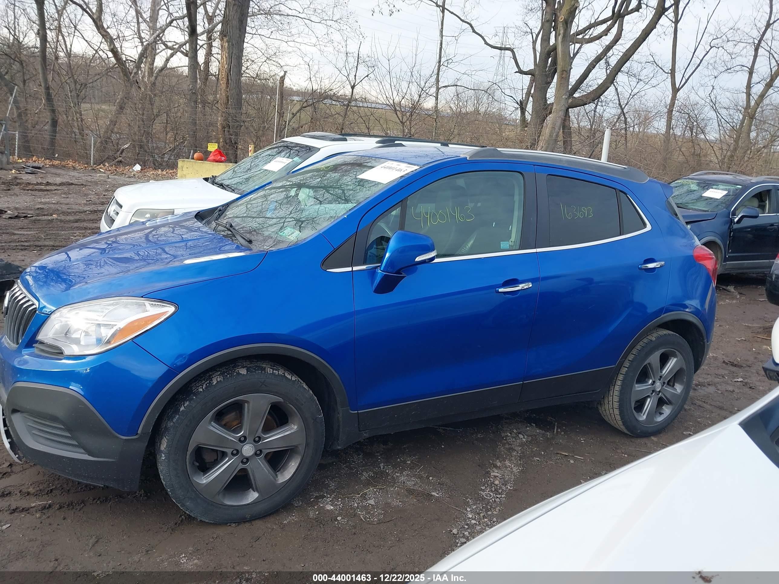 2014 Buick Encore   Blue vin: KL4CJASB4EB773431