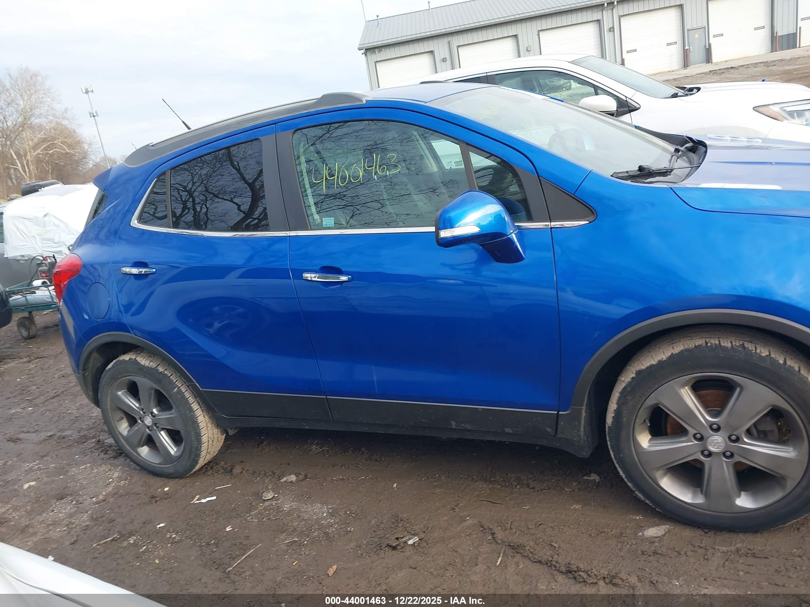2014 Buick Encore   Blue vin: KL4CJASB4EB773431