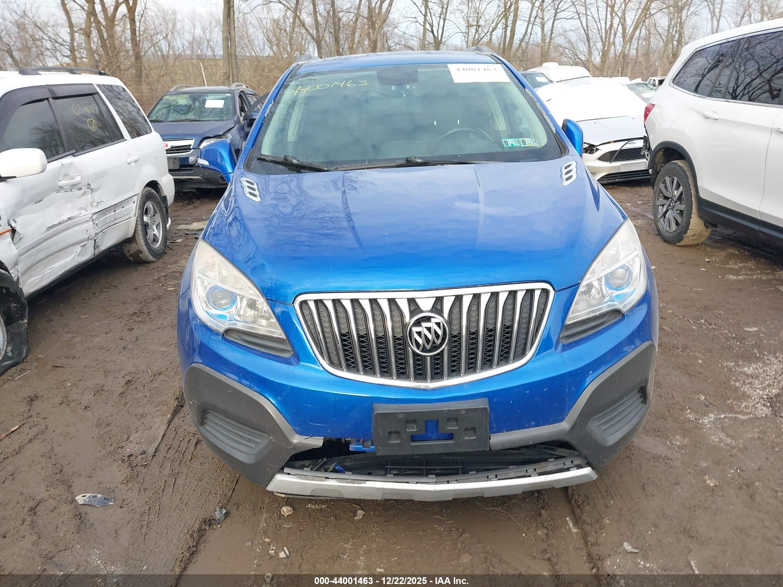 2014 Buick Encore   Blue vin: KL4CJASB4EB773431