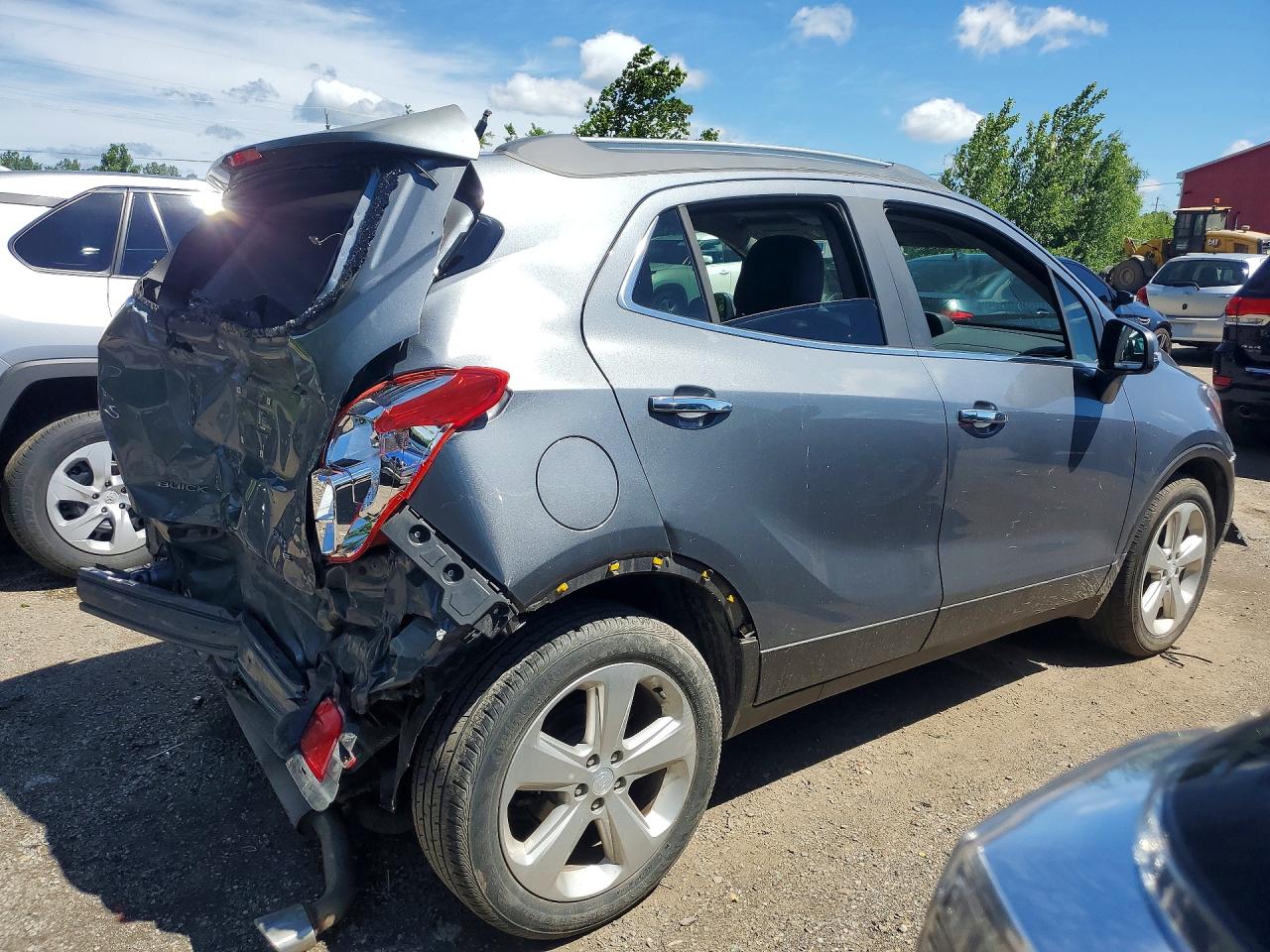 2015 Buick Encore Gray vin: KL4CJASB4FB038059
