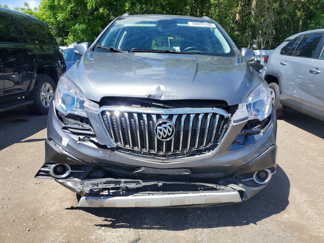 2015 Buick Encore Gray vin: KL4CJASB4FB038059