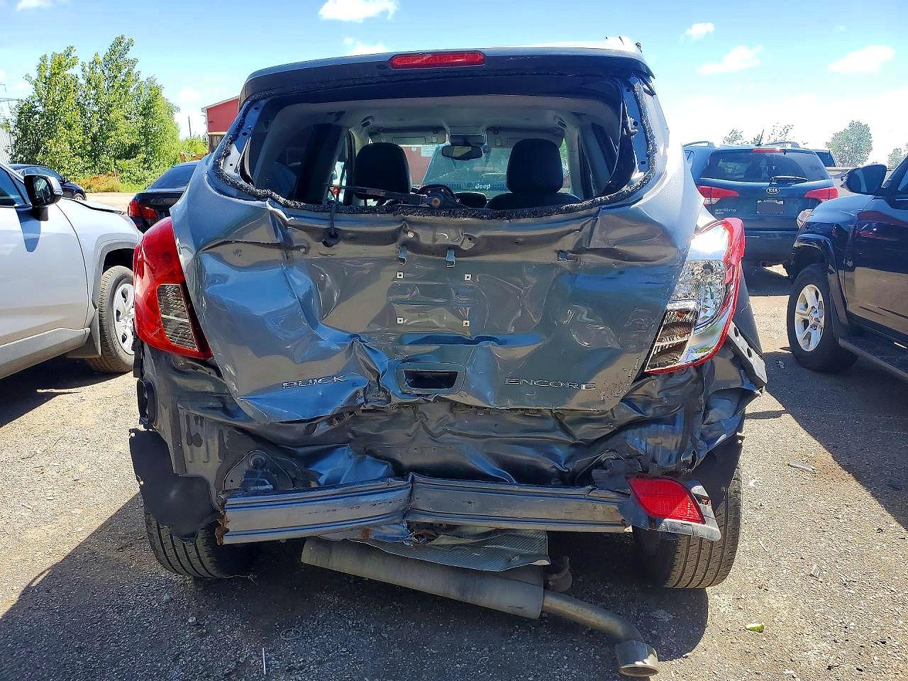 2015 Buick Encore Gray vin: KL4CJASB4FB038059