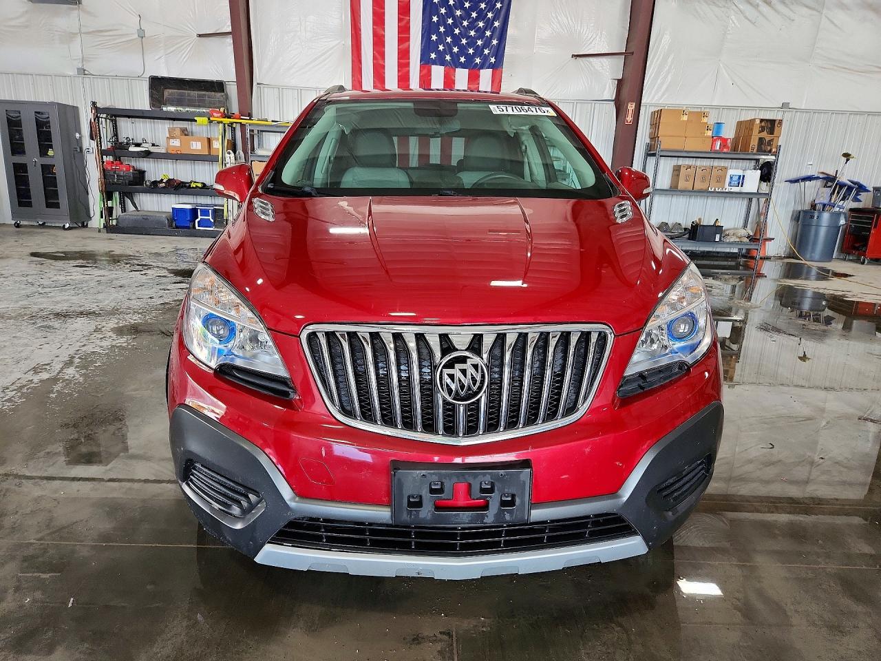 2015 Buick Encore Maroon vin: KL4CJASB4FB221624