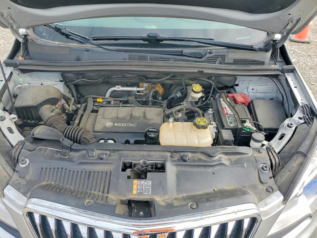 2015 Buick Encore Gray vin: KL4CJASB4FB223826