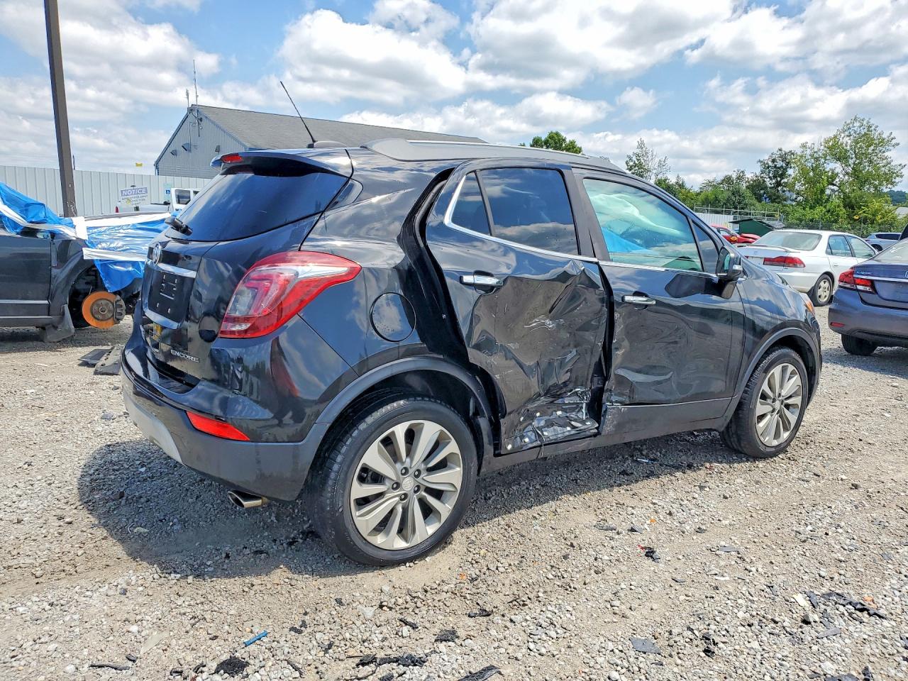 2017 Buick Encore Preferred Черный vin: KL4CJASB4HB099852
