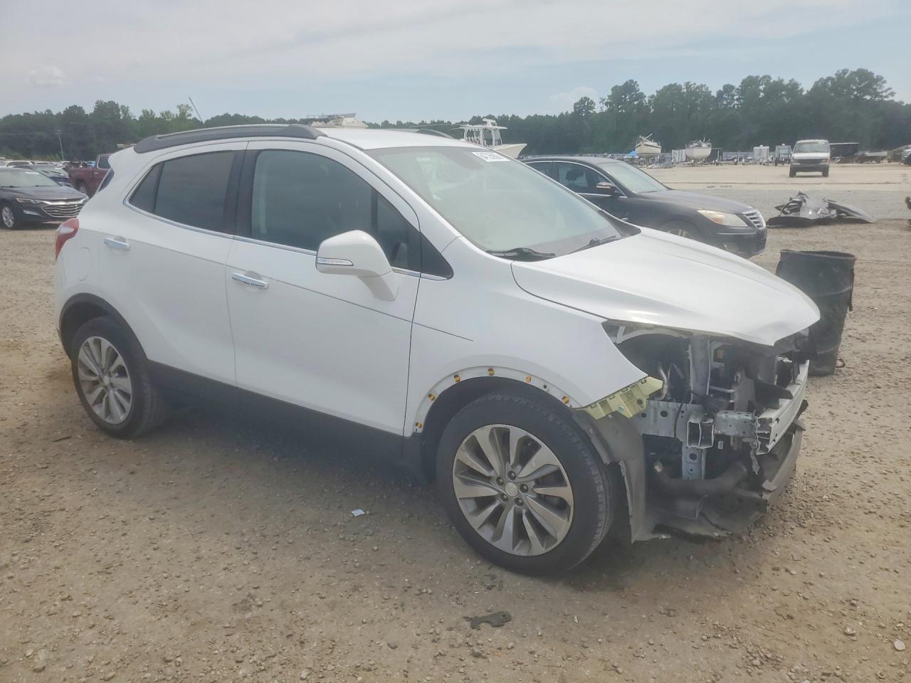 2017 Buick Encore Preferred White vin: KL4CJASB4HB195285